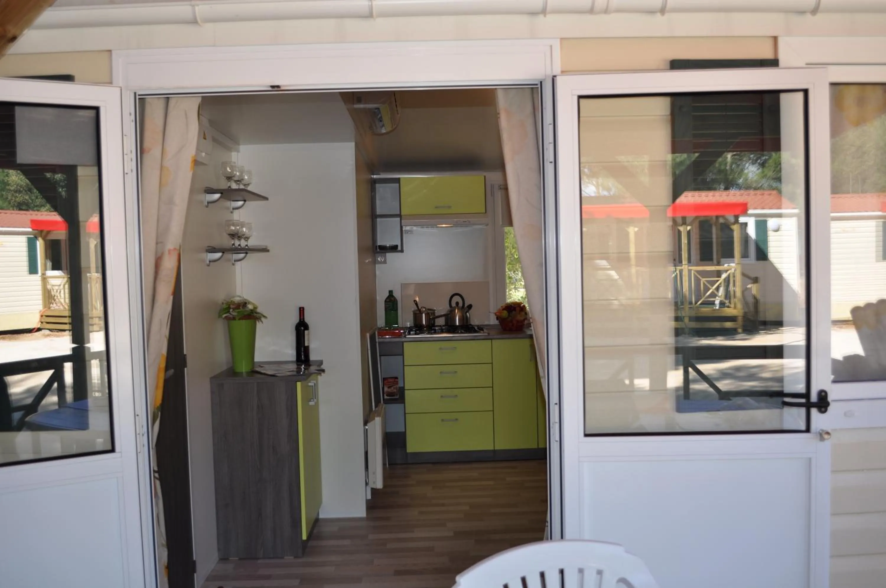 Facade/entrance in Victoria Mobilhome Camping Dole-Živogošče