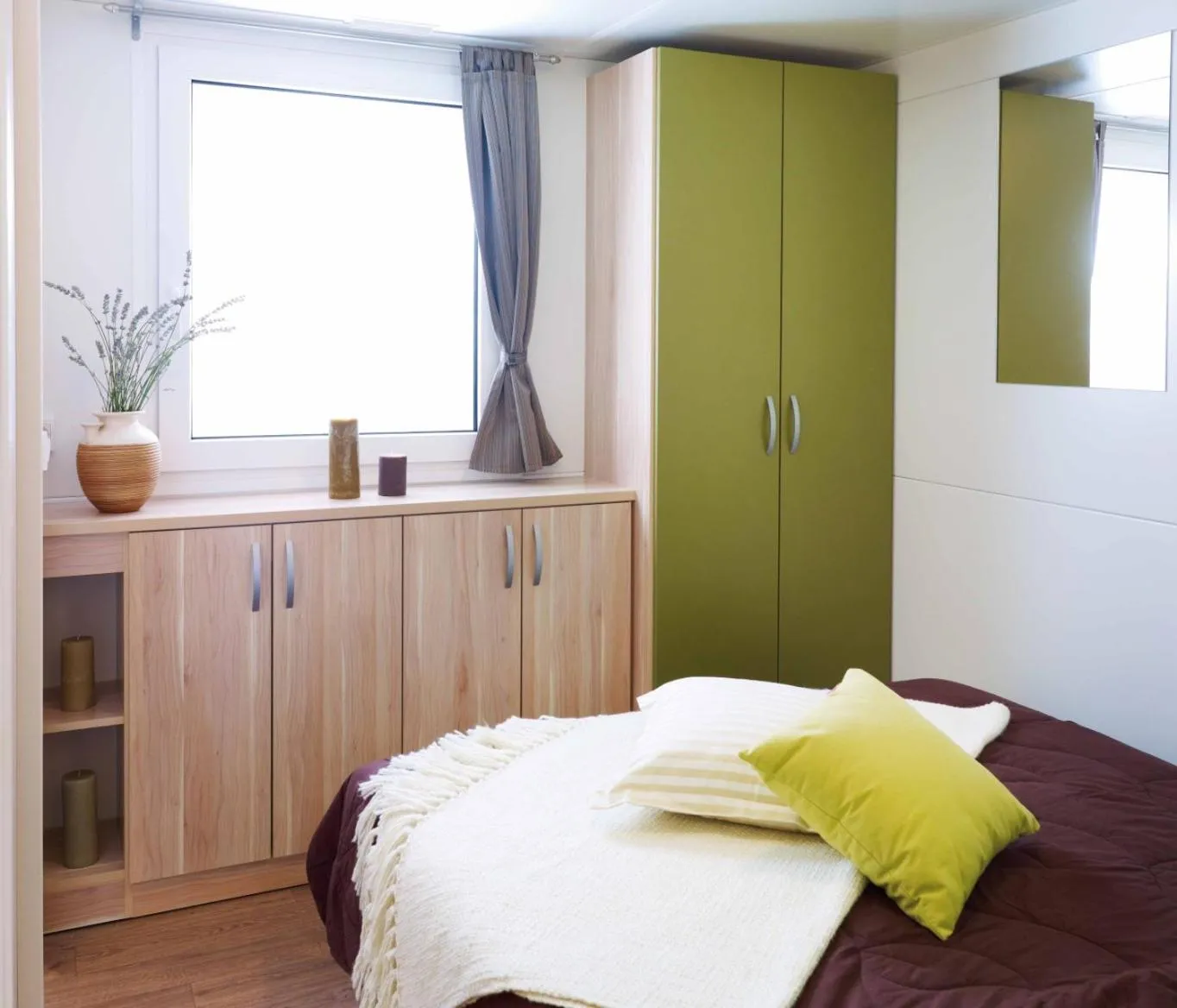 Bedroom, Bed in Victoria Mobilhome Camping Dole-Živogošče