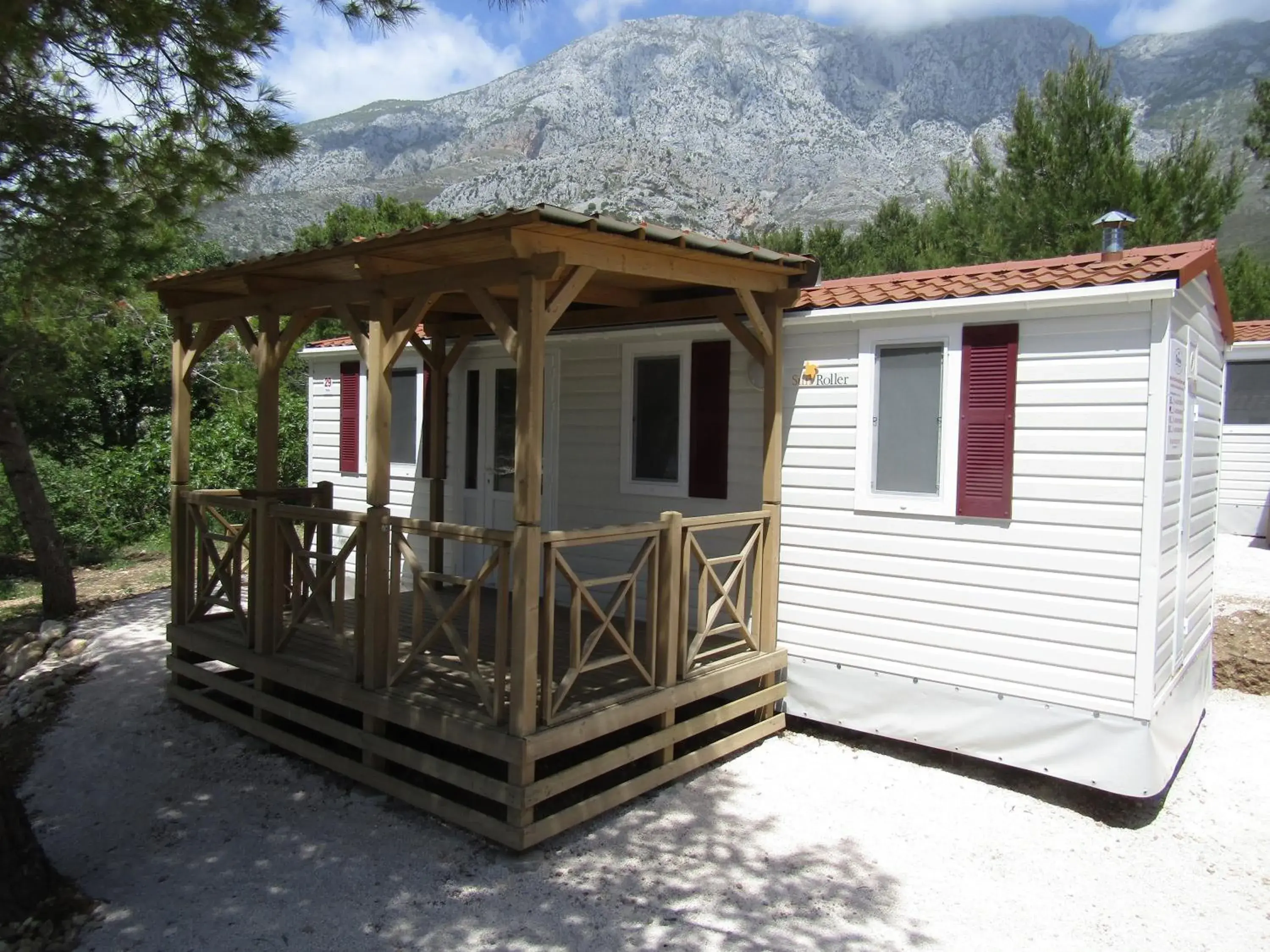 Mobile Home with terrace in Victoria Mobilhome Camping Dole-Živogošče Mobile Home with terrace in Victoria Mobilhome Camping Dole-Živogošče