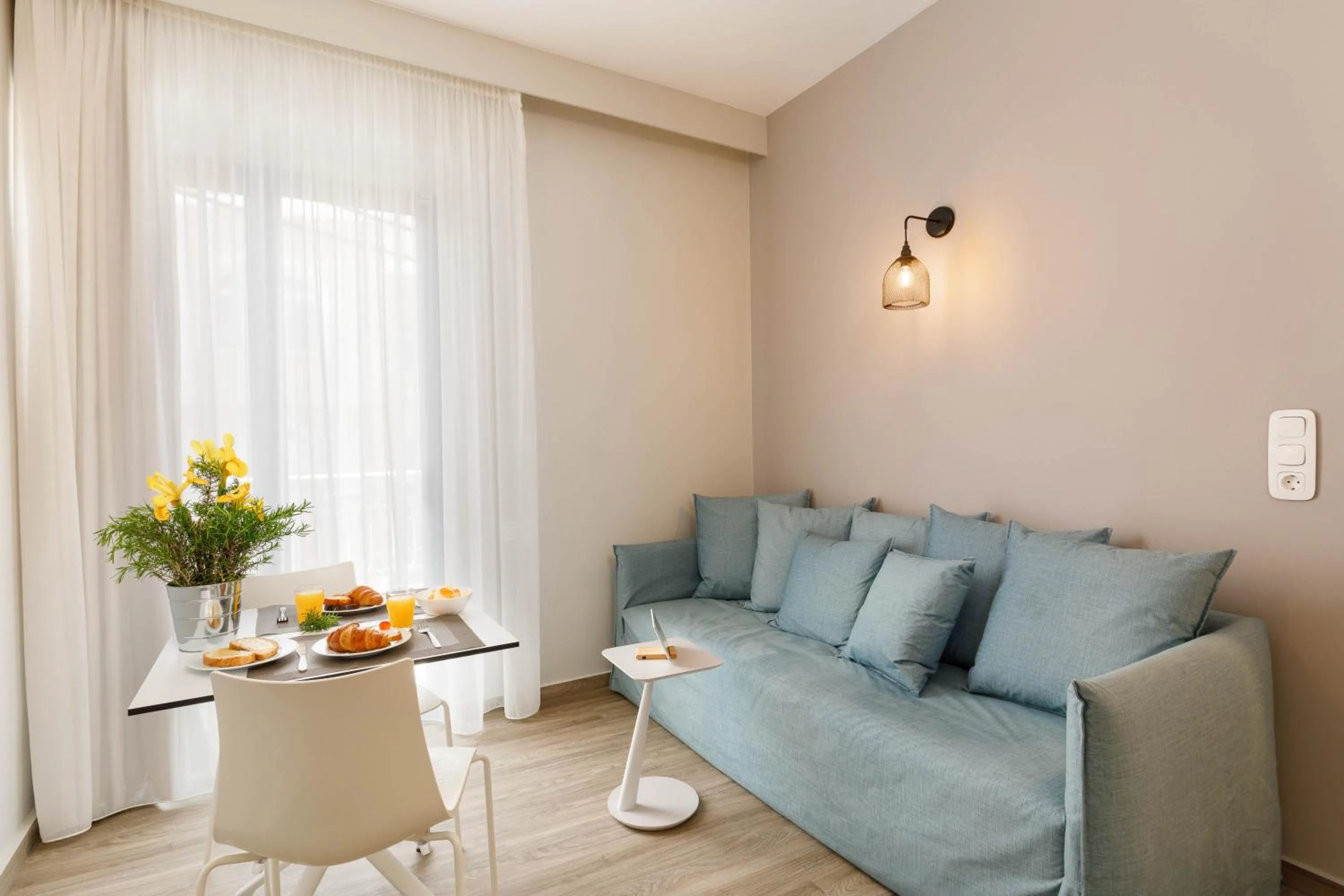 Seating area in Sofia Hotel