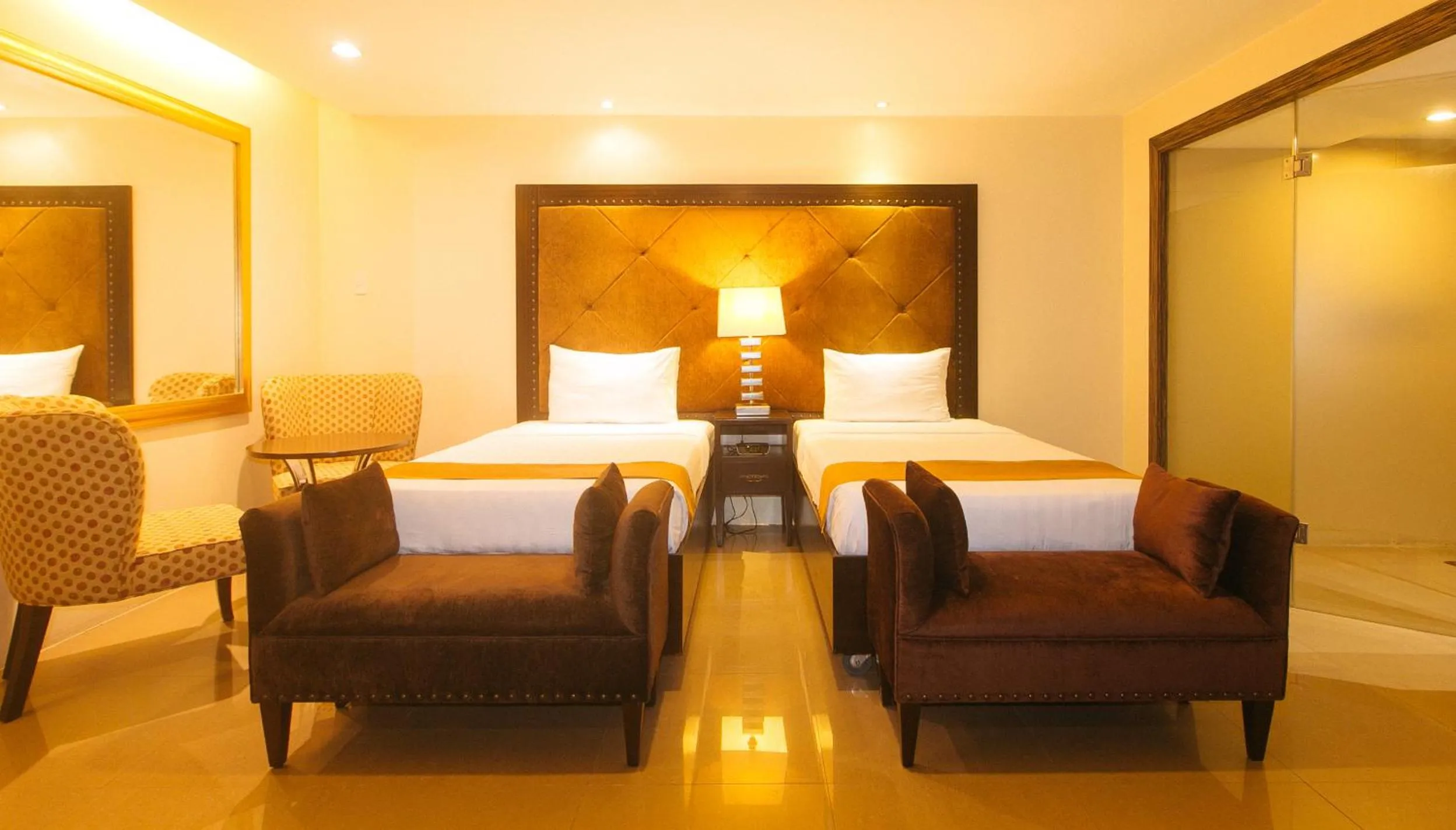 Bed in Torre Venezia Suites