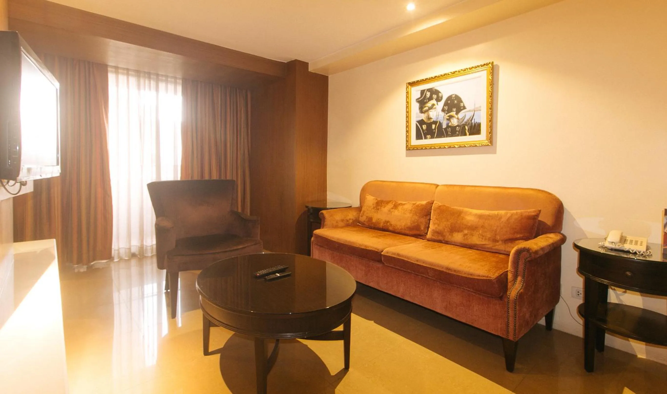 Living room in Torre Venezia Suites