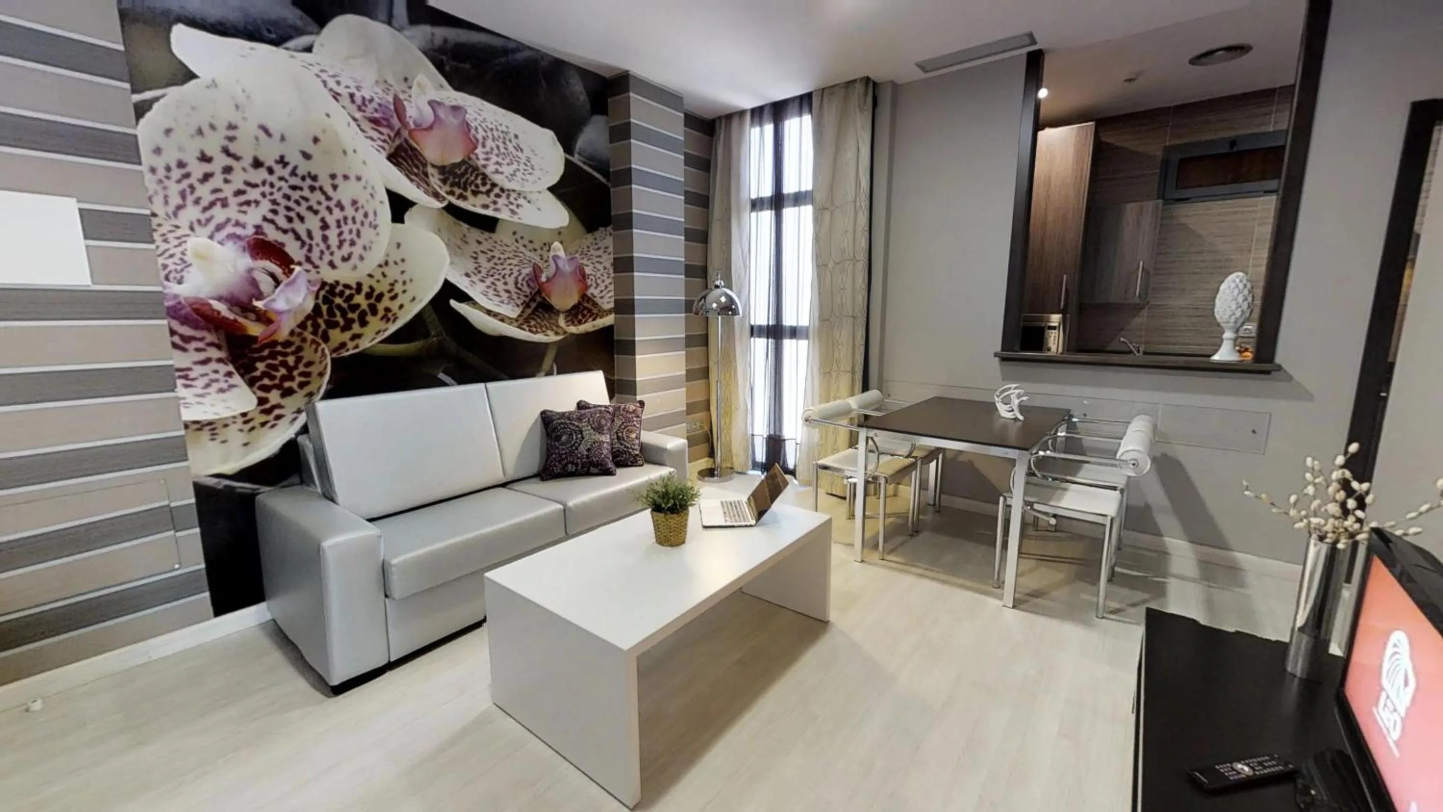 Living room in Leo Deluxe Punta Umbría