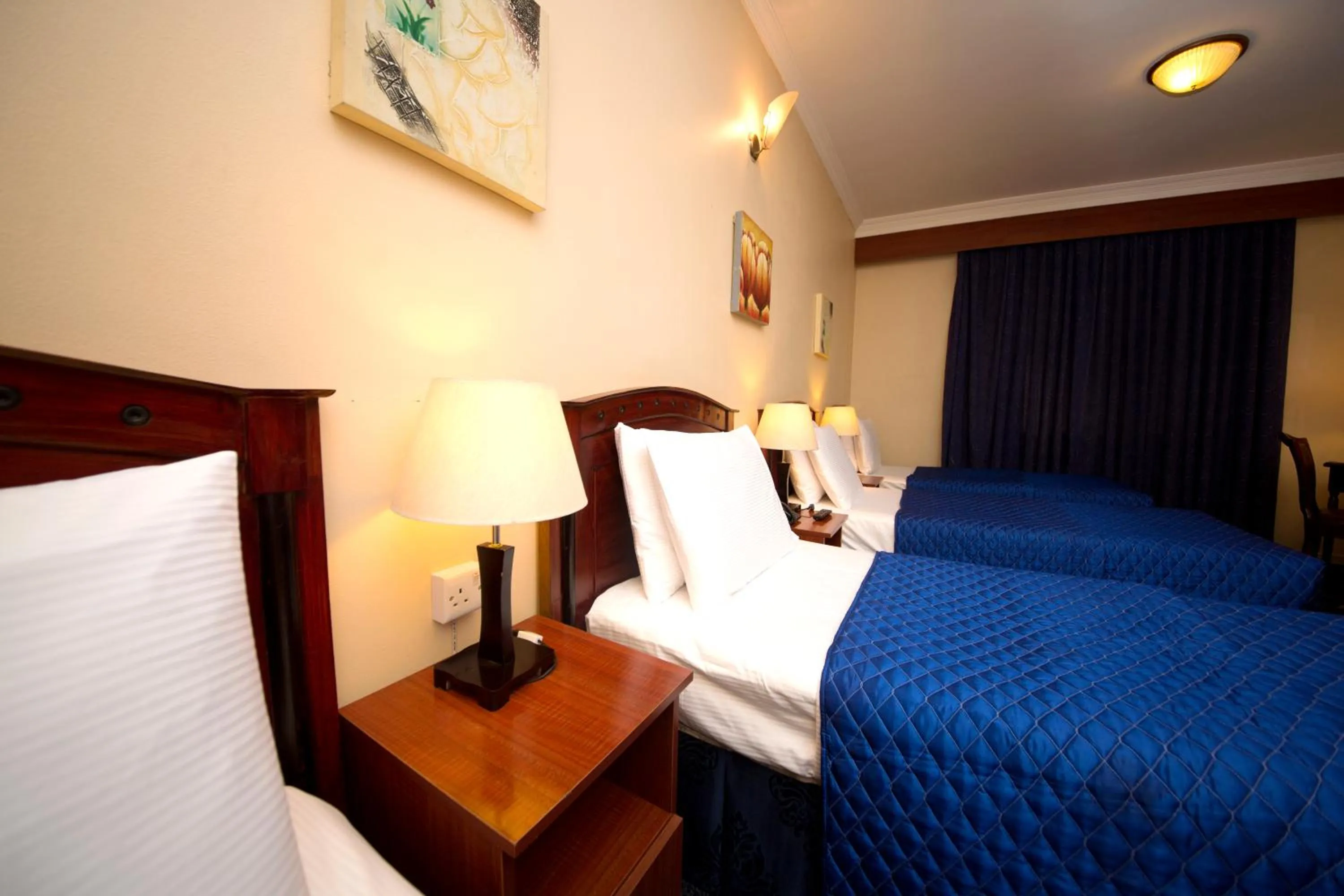 Photo of the whole room, Bed in Mount Royal Hotel