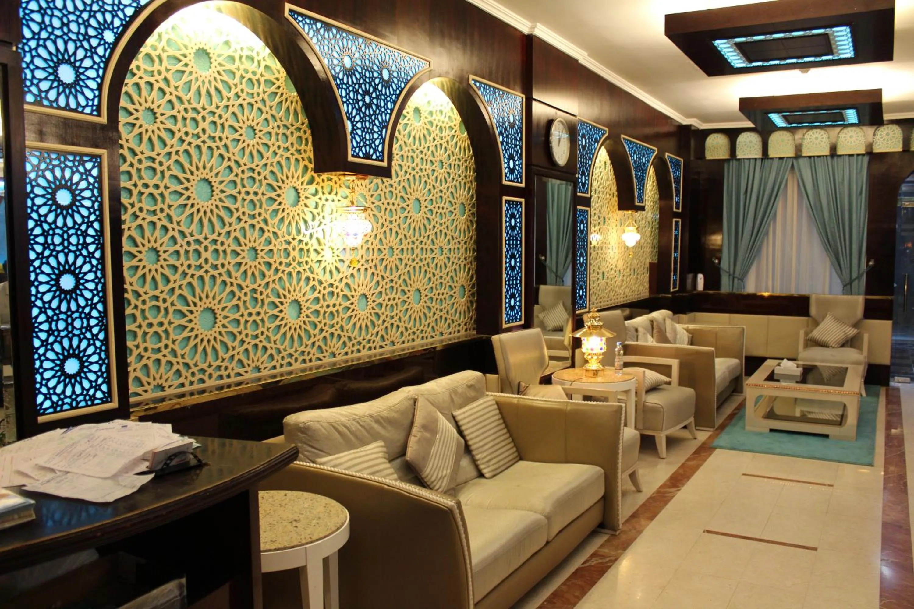 Lobby or reception in Mount Royal Hotel