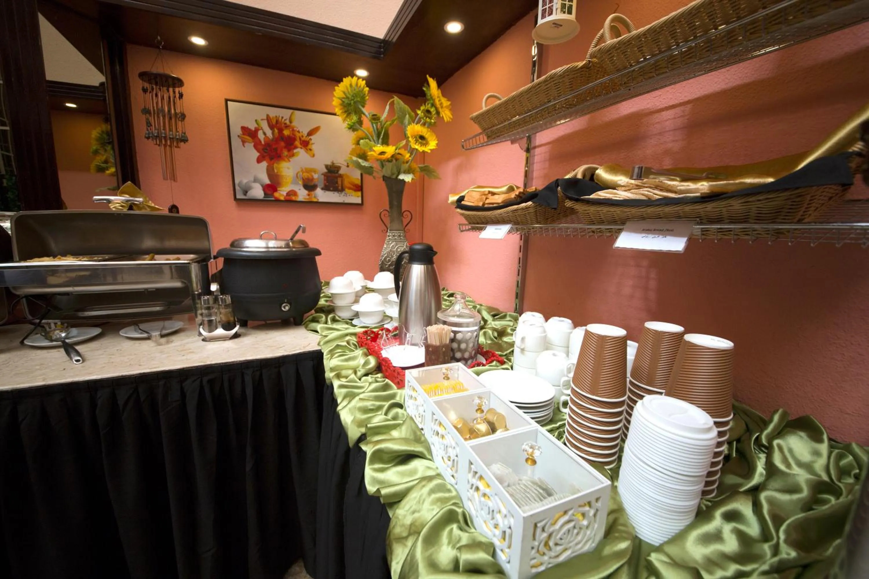 Buffet breakfast in Mount Royal Hotel