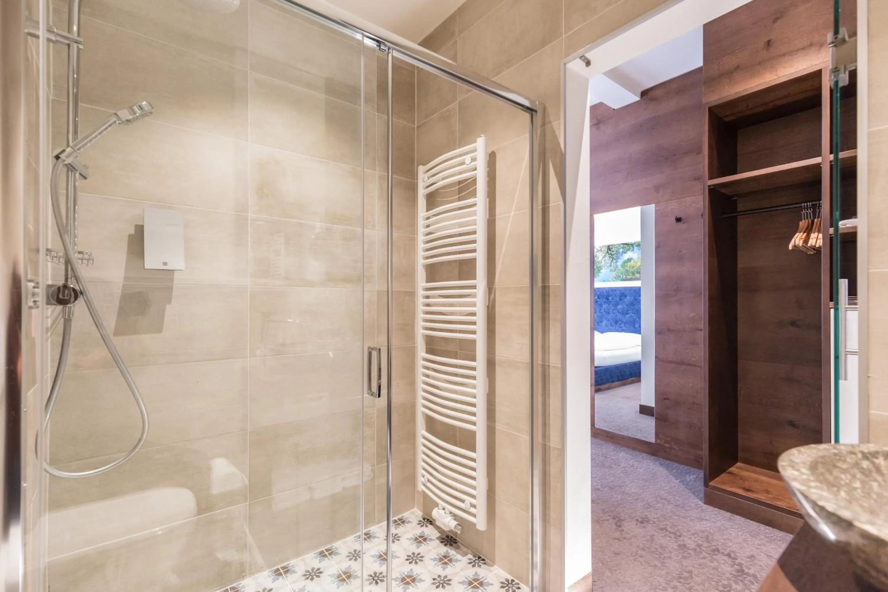 Bathroom in Hotel Eitljörg