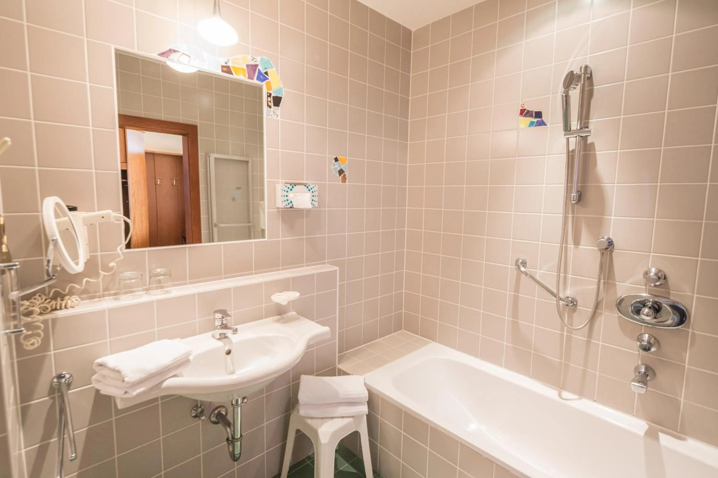 Bathroom in Hotel Eitljörg