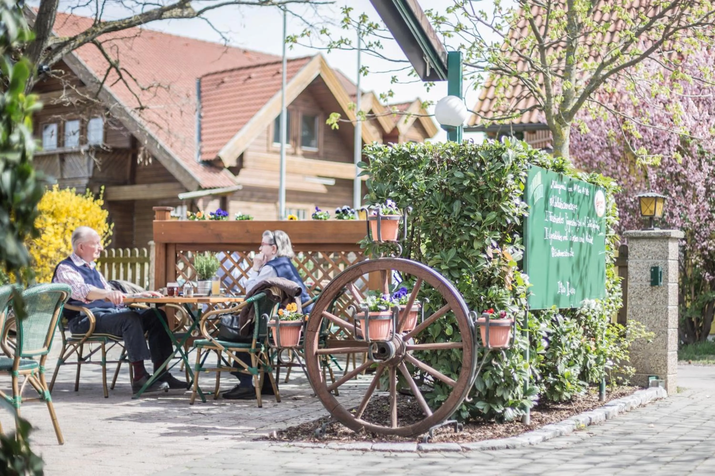 Garden in Hotel Eitljörg