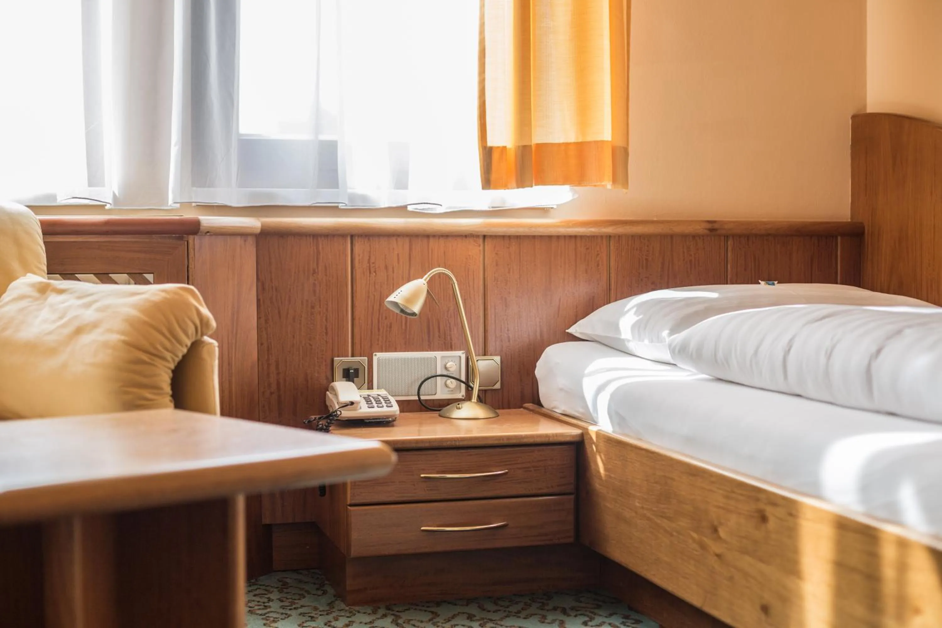 Patio, Bed in Hotel Eitljörg