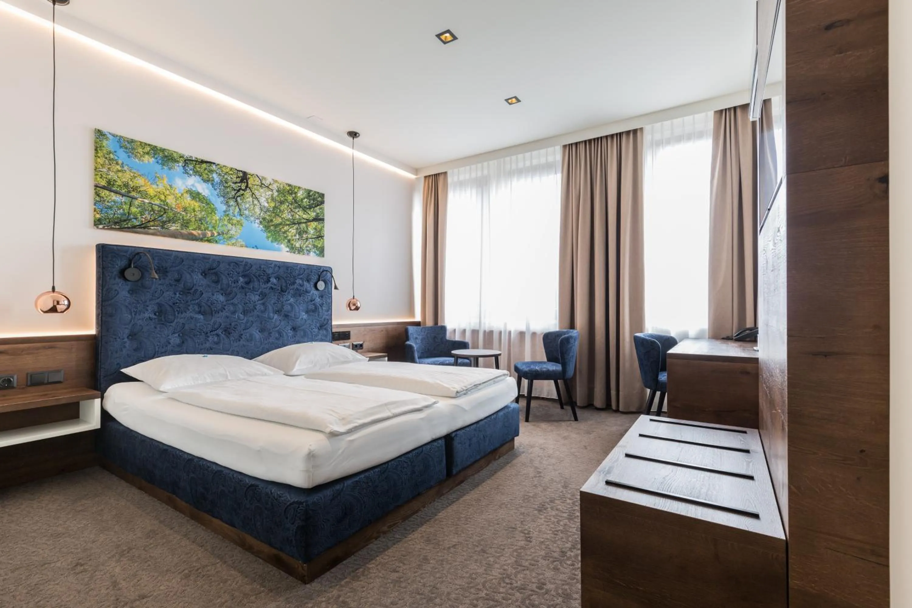 City view, Bed in Hotel Eitljörg