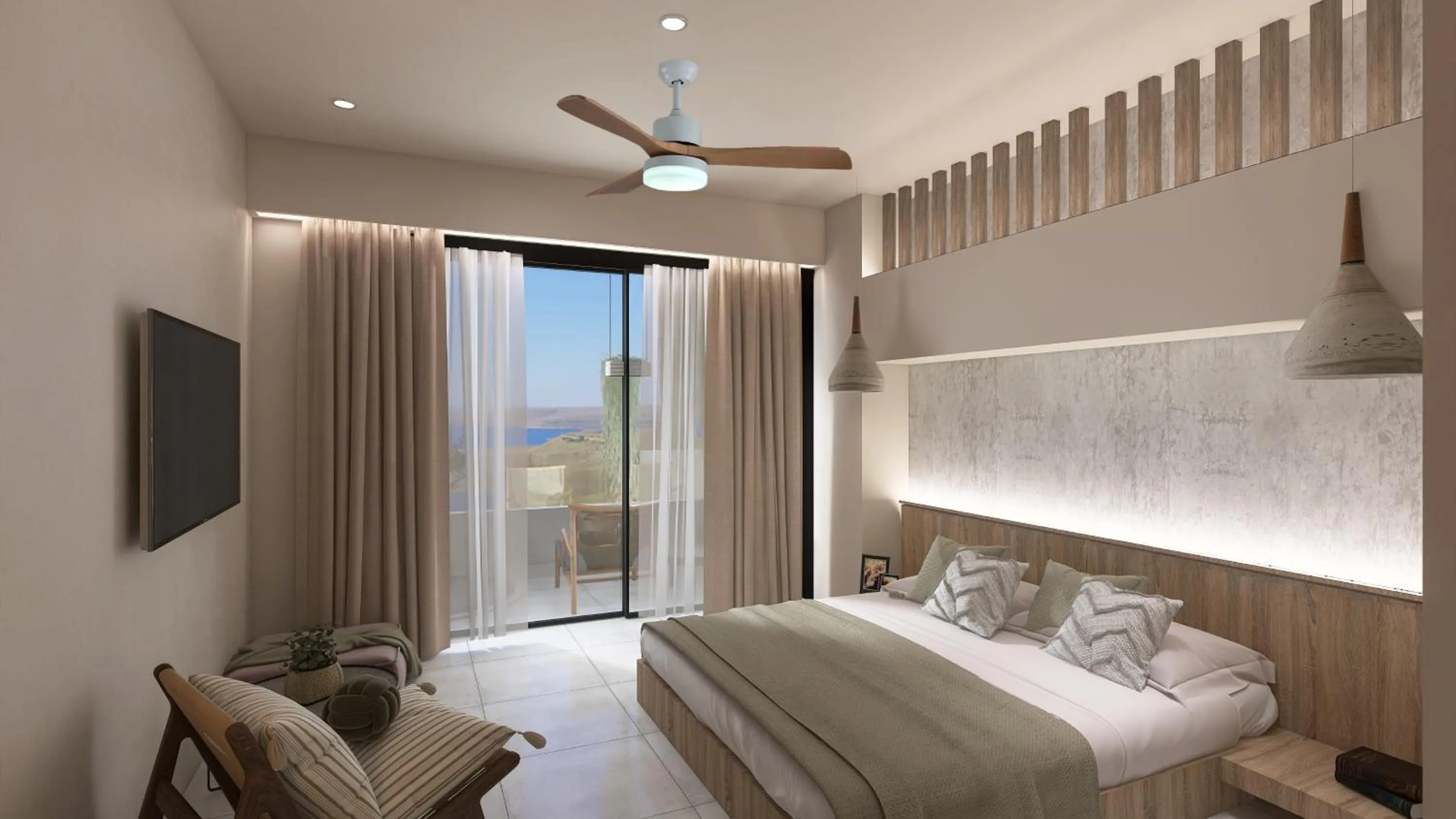 Bed in South Coast Hotel