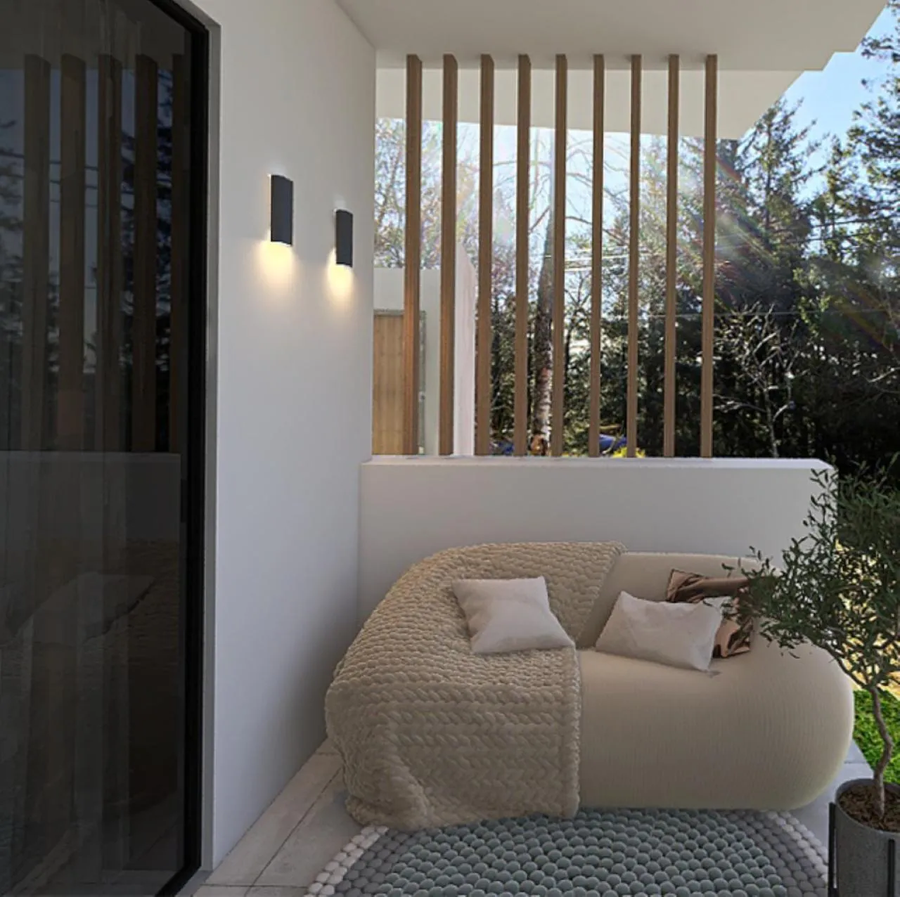 Balcony/Terrace in South Coast Hotel