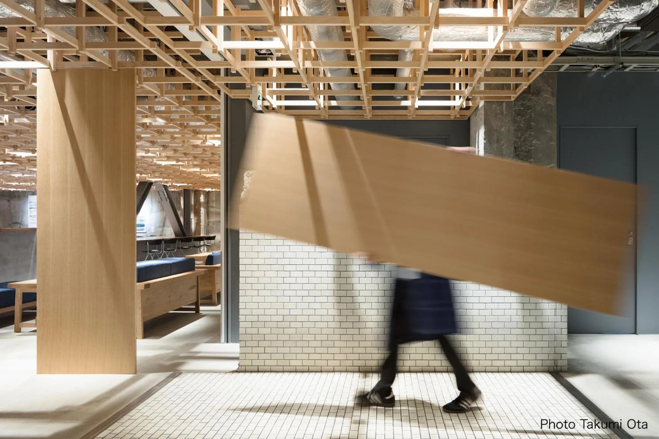 Lobby or reception in KUMU Kanazawa by THE SHARE HOTELS