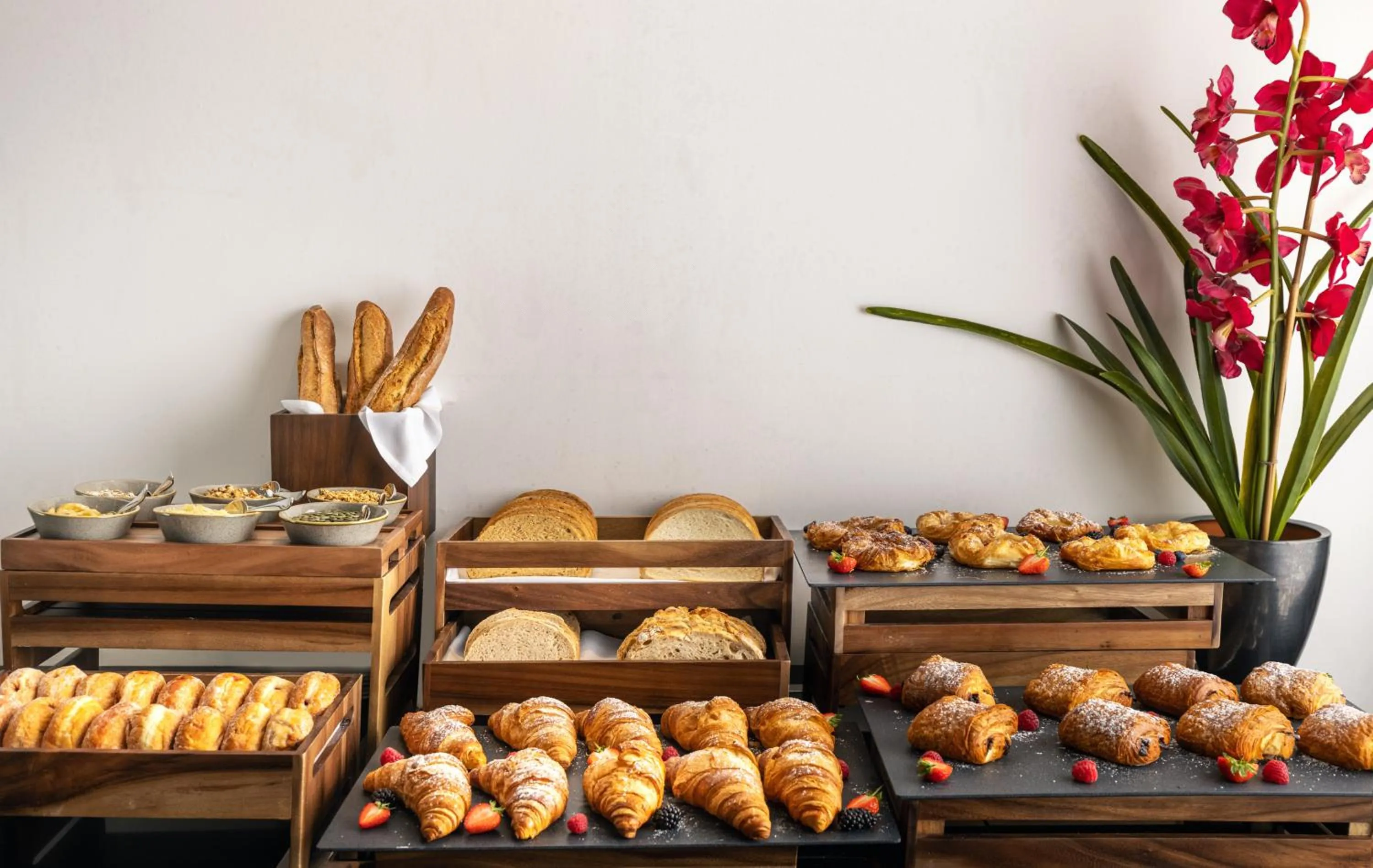 Breakfast in The Queens Gate Hotel