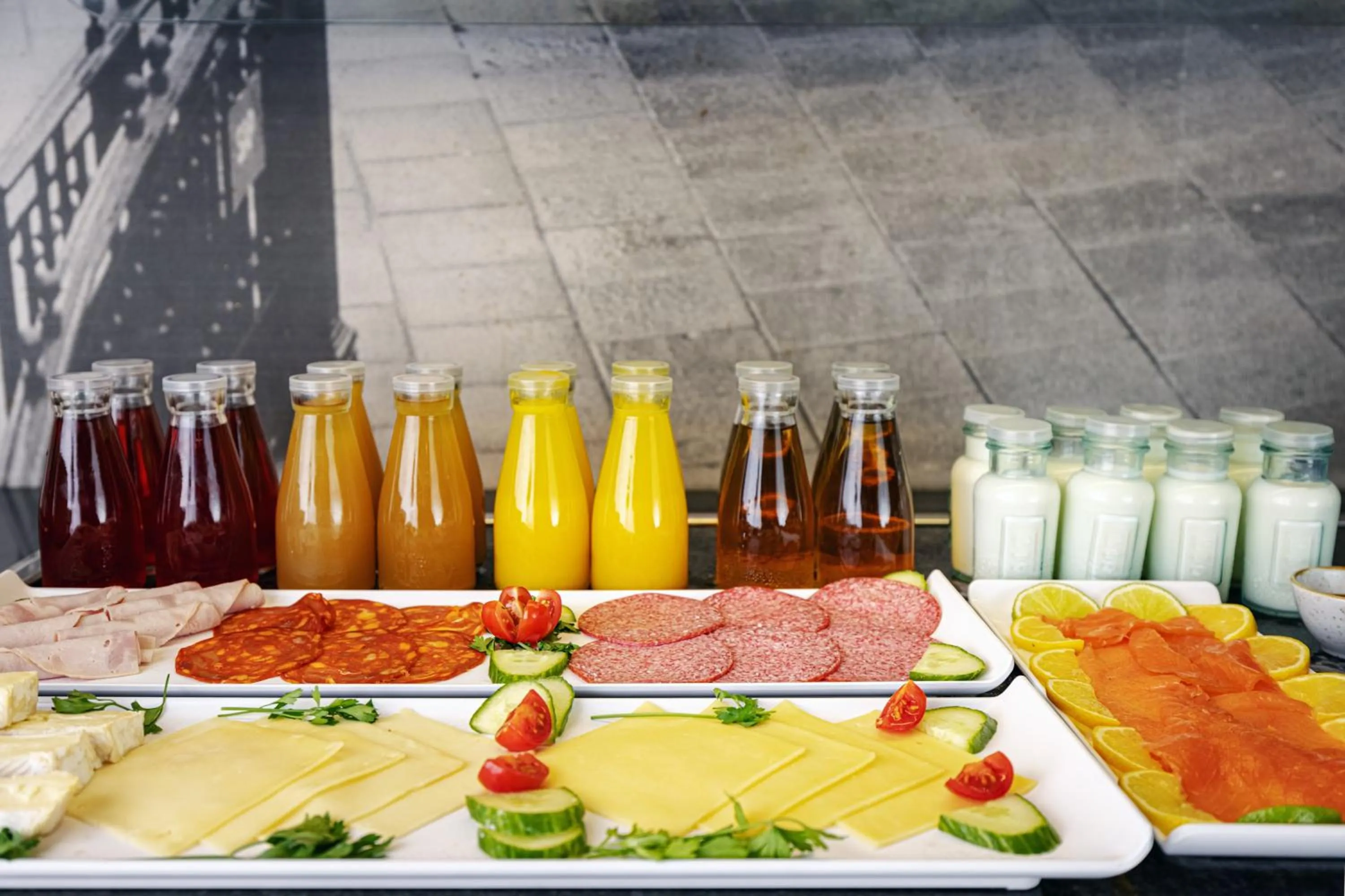 Breakfast in The Queens Gate Hotel