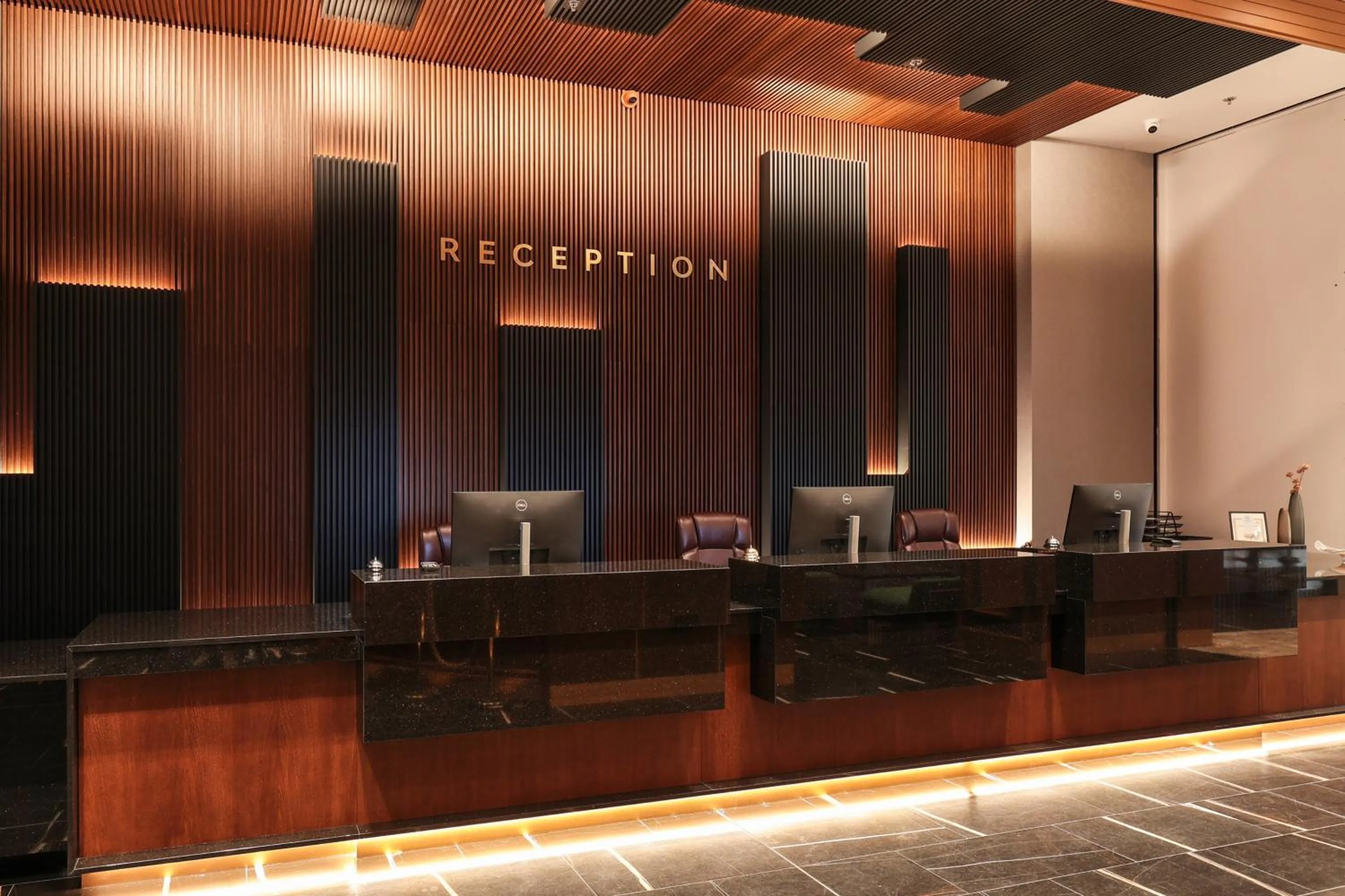 Lobby or reception in Hotel Cherno More