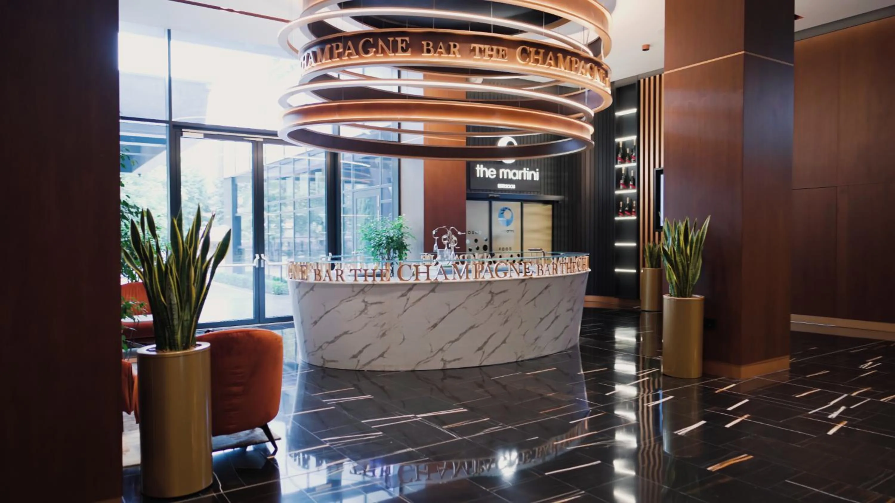 Lobby or reception in Hotel Cherno More