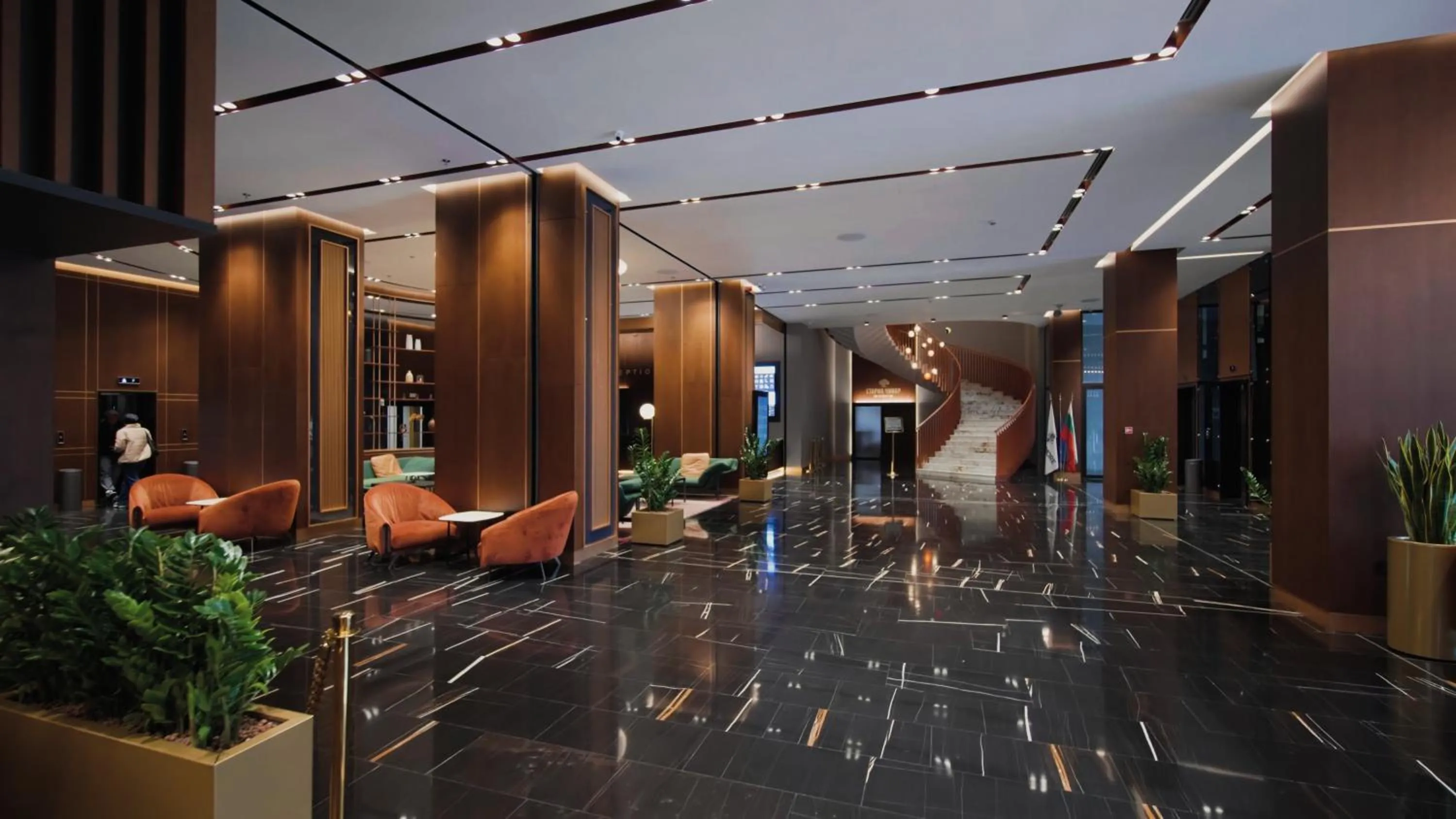 Lobby or reception in Hotel Cherno More