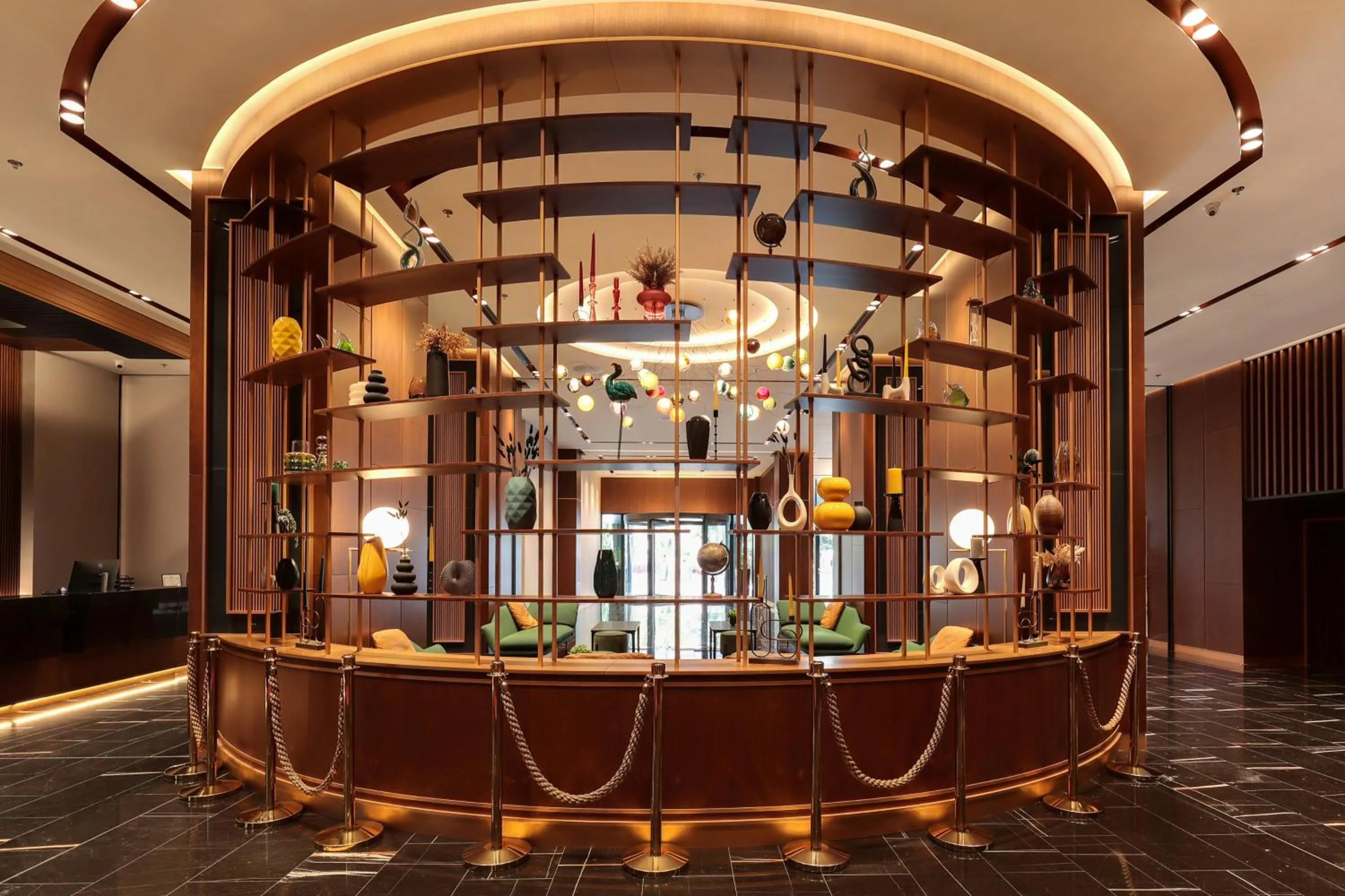 Lobby or reception in Hotel Cherno More