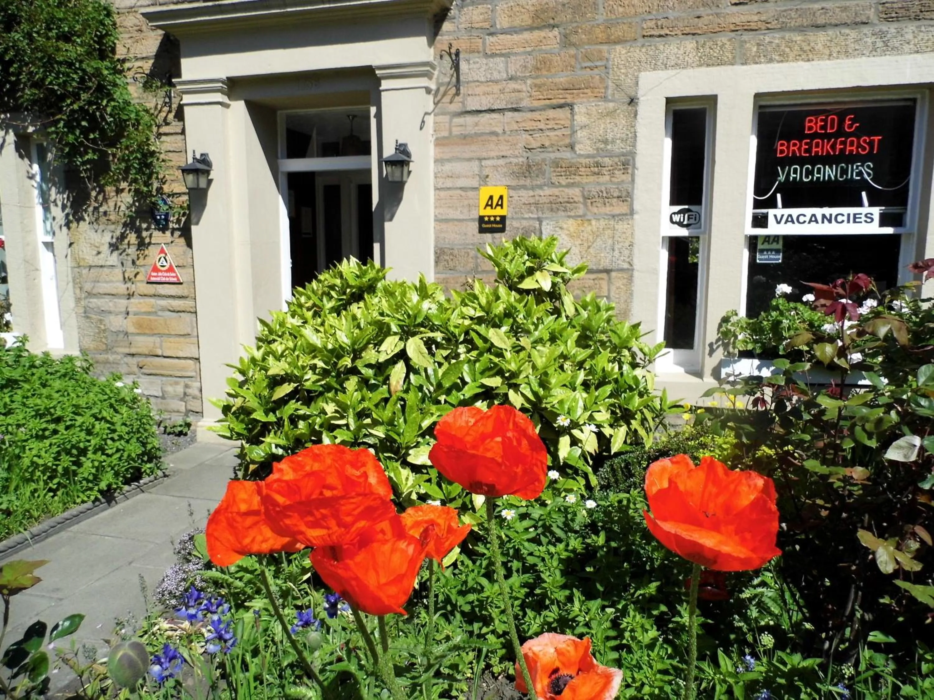Garden in Averon Guest House