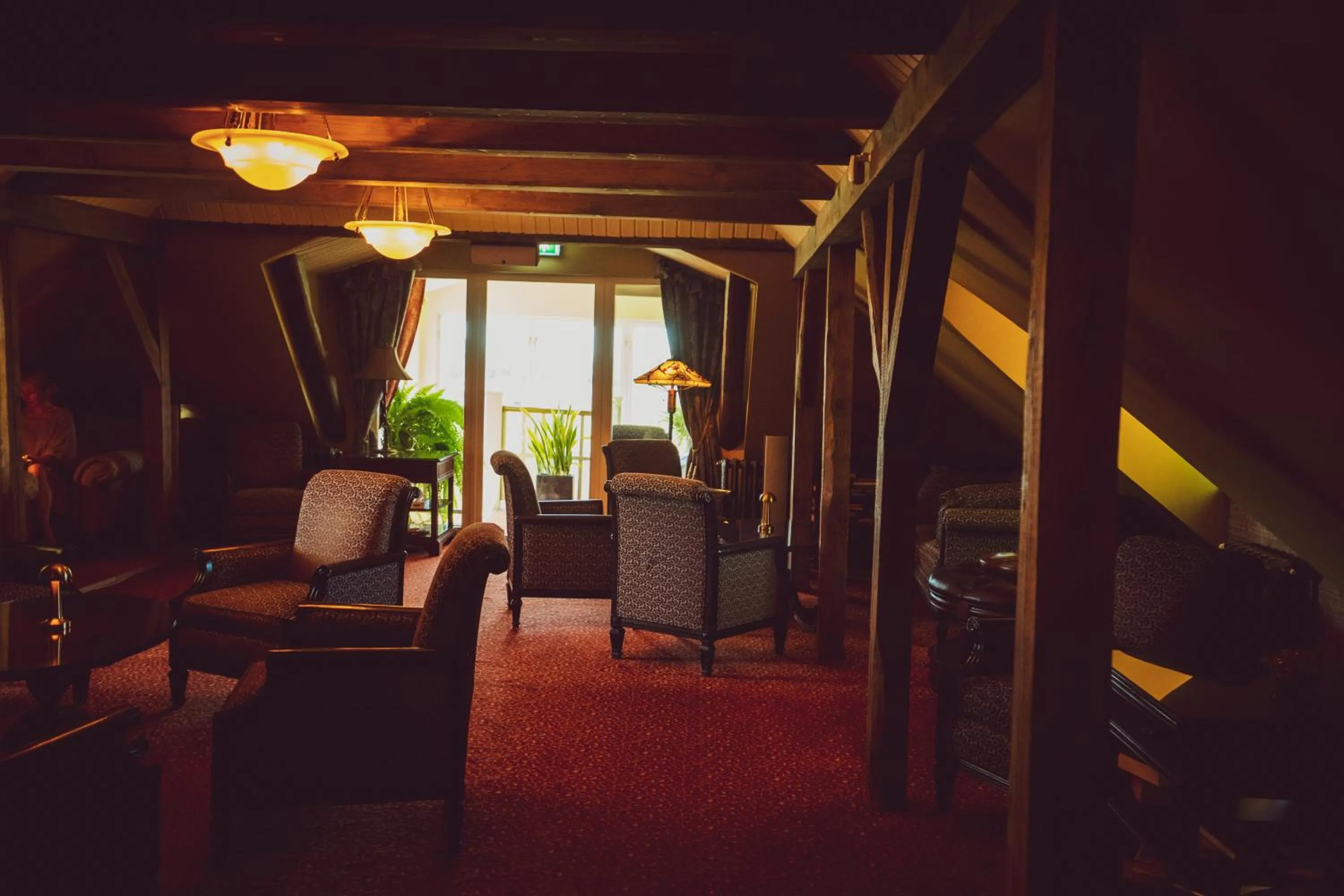 Library in Ekesparre Boutique Hotel
