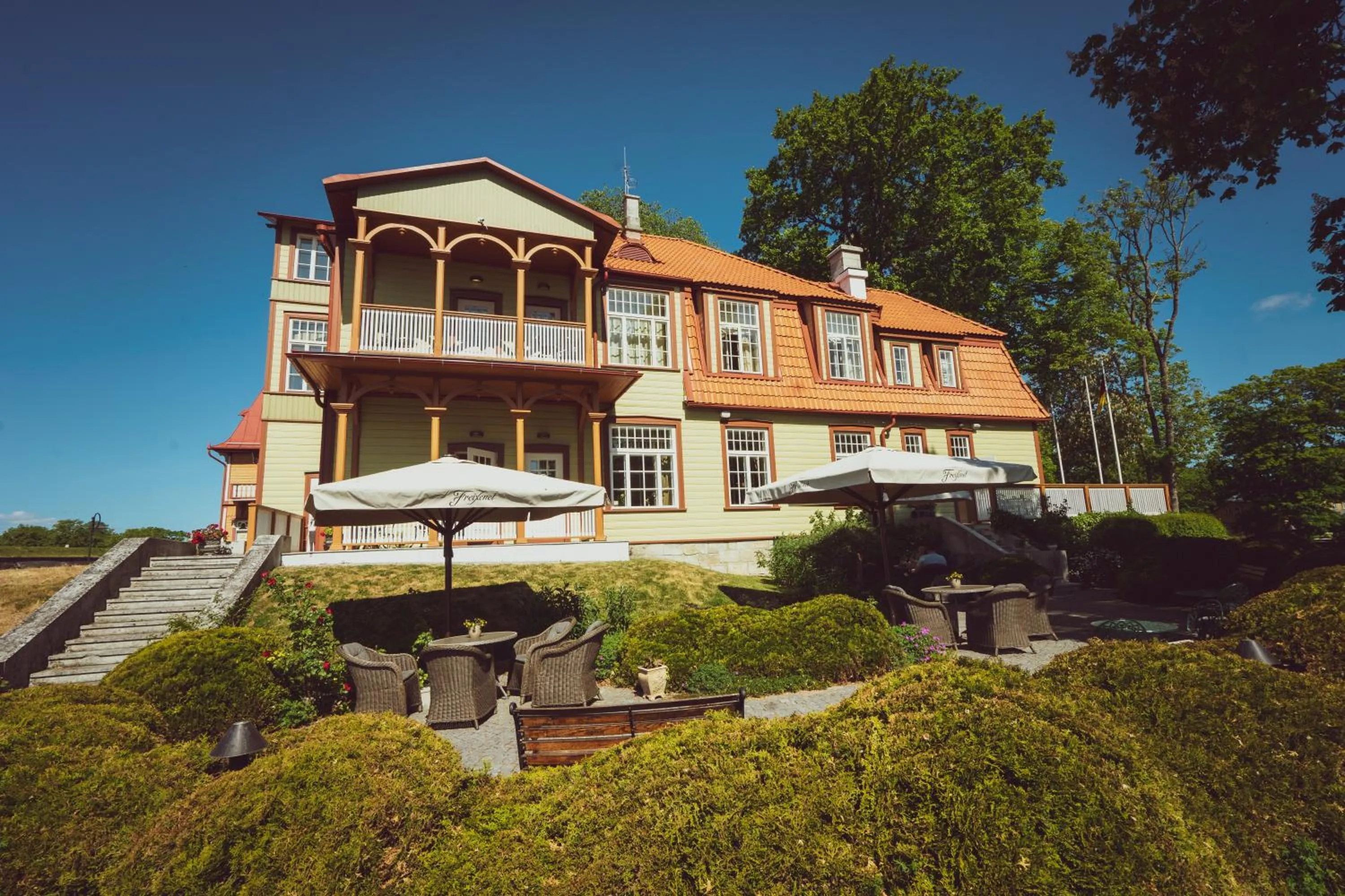 Garden in Ekesparre Boutique Hotel