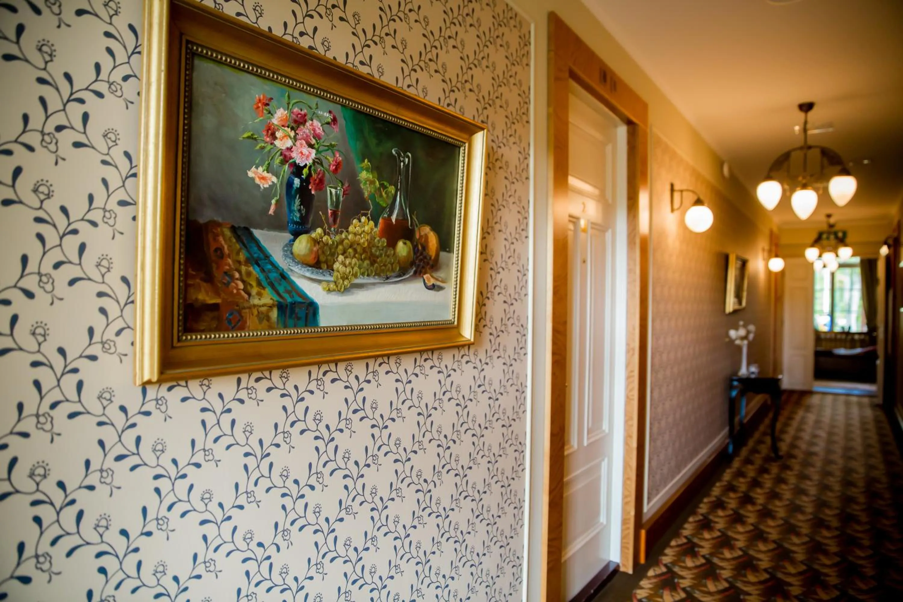 Decorative detail in Ekesparre Boutique Hotel