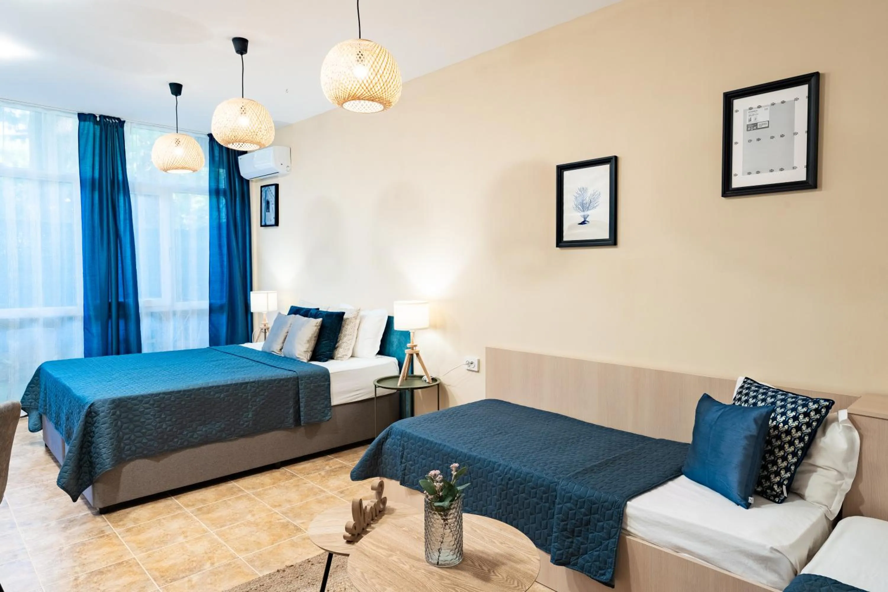 Bed in Sunrise Hotel