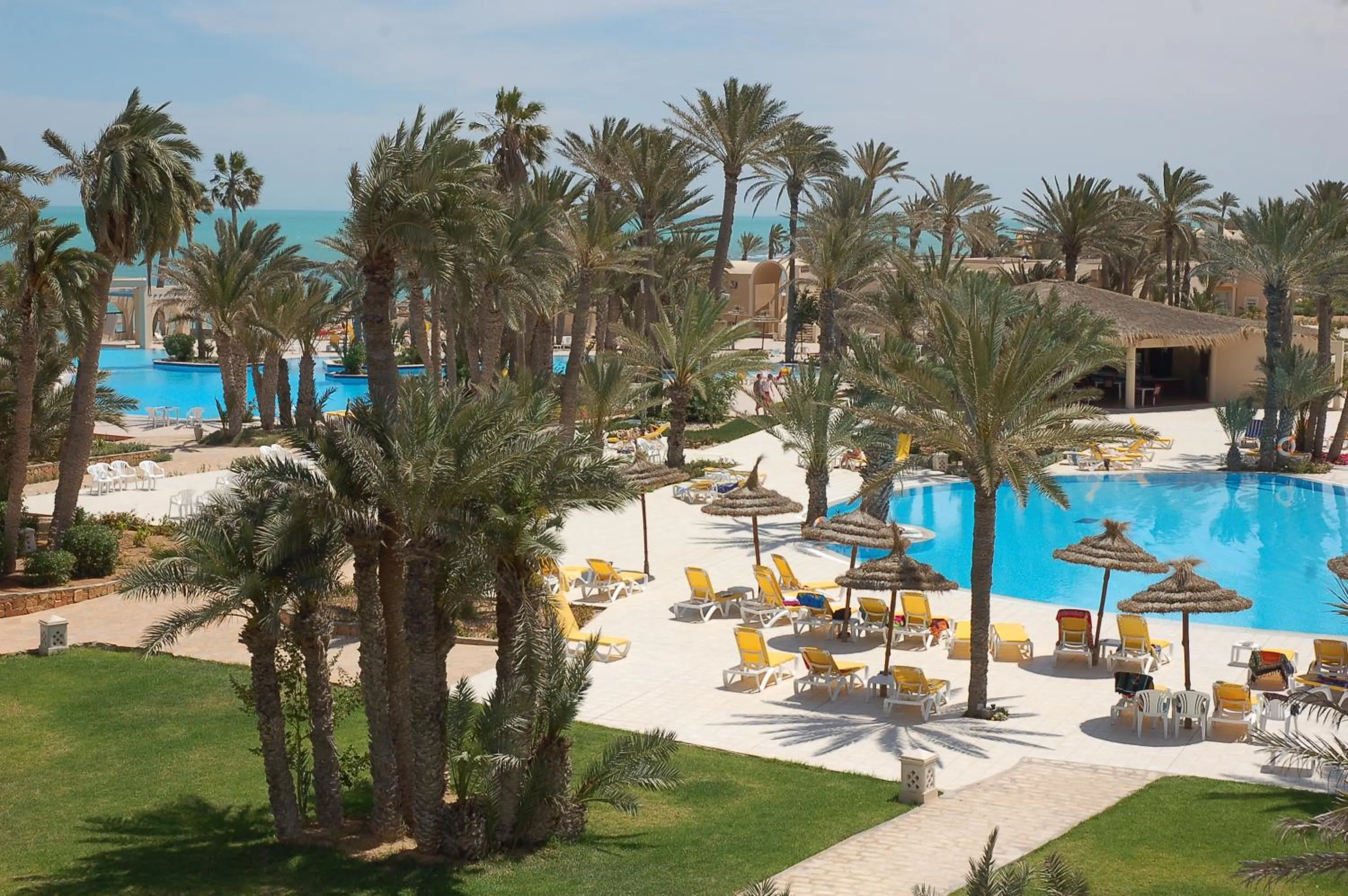 Pool view in Zita Beach Resort