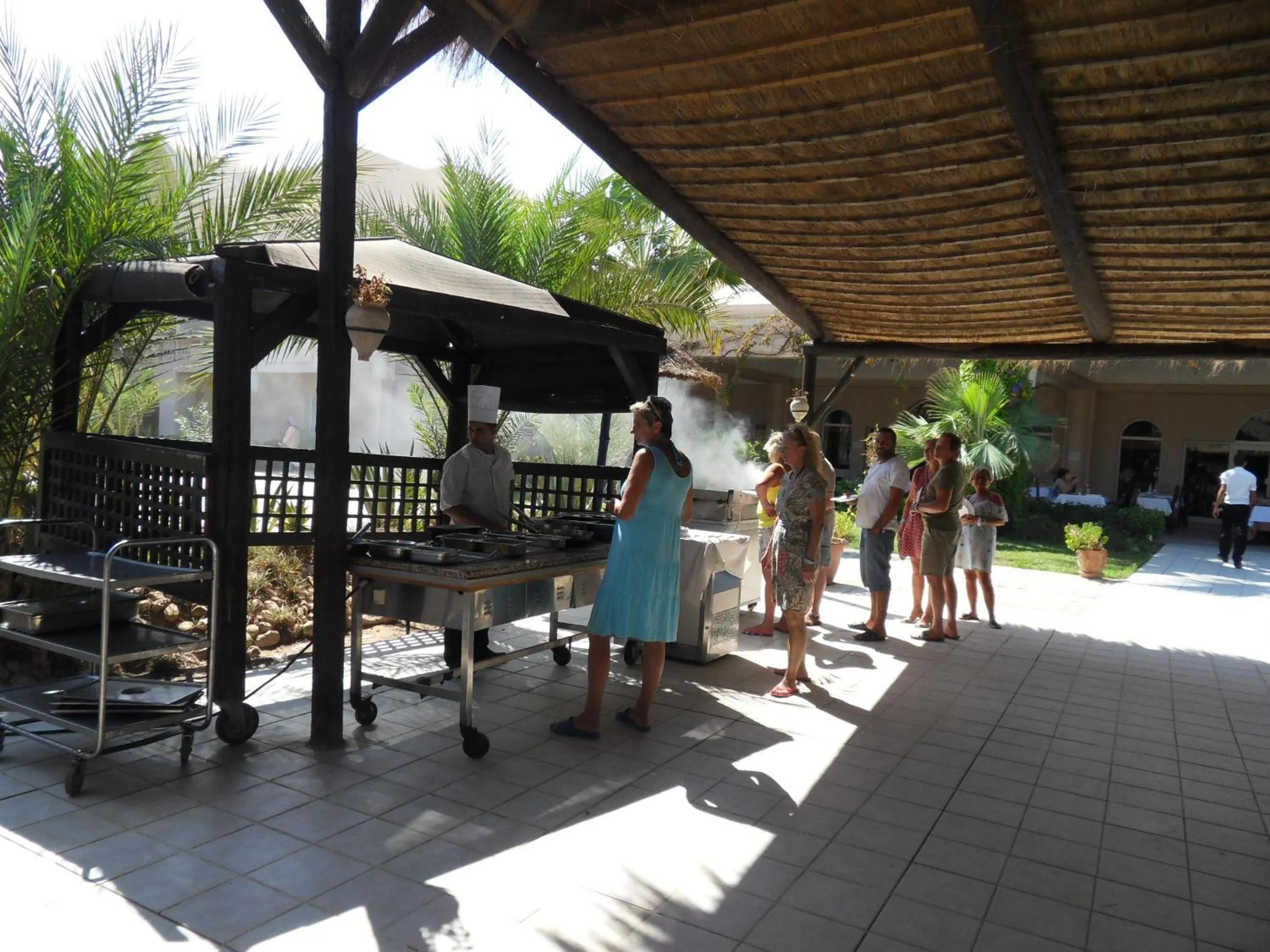 Patio in Zita Beach Resort