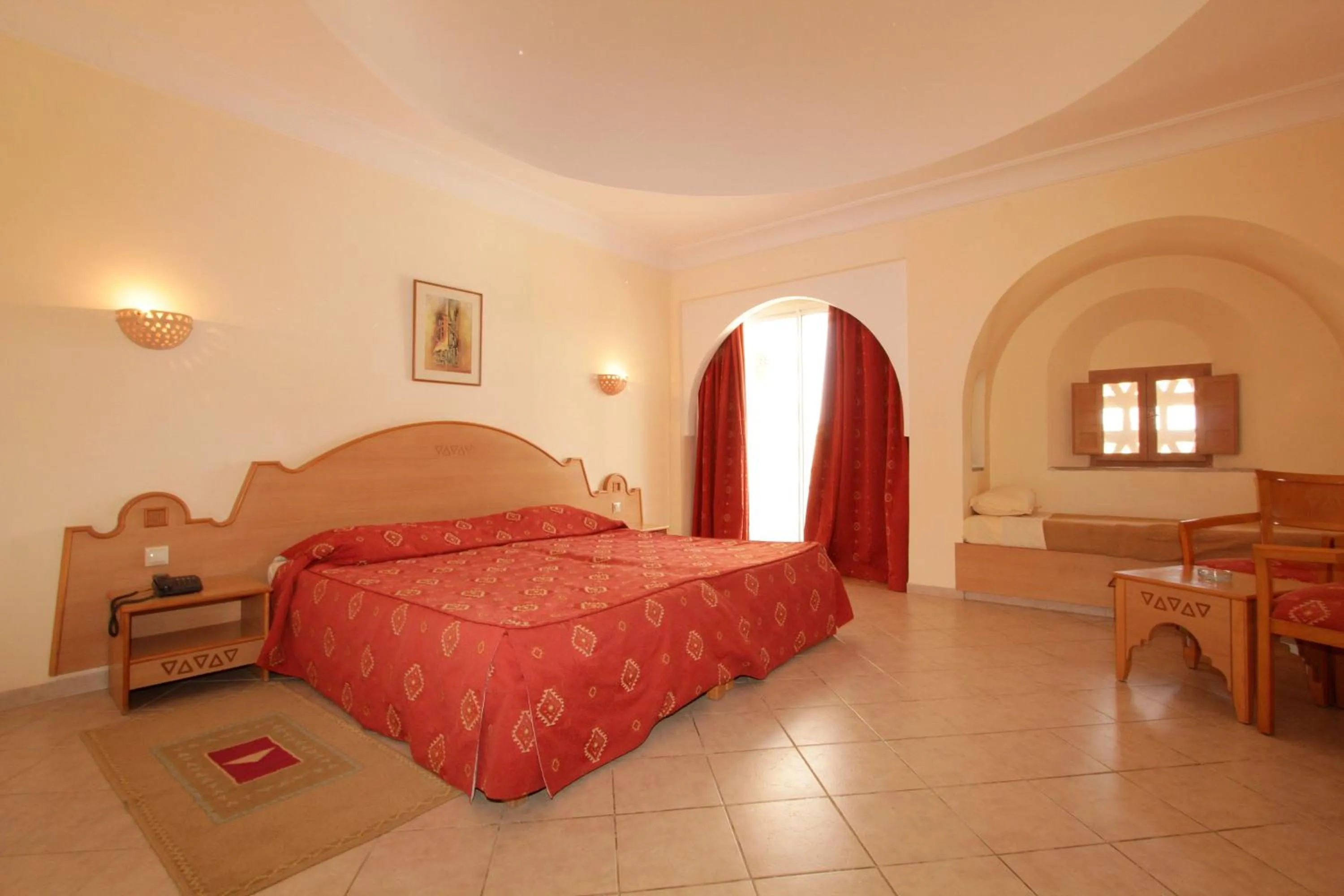 Bed in Zita Beach Resort