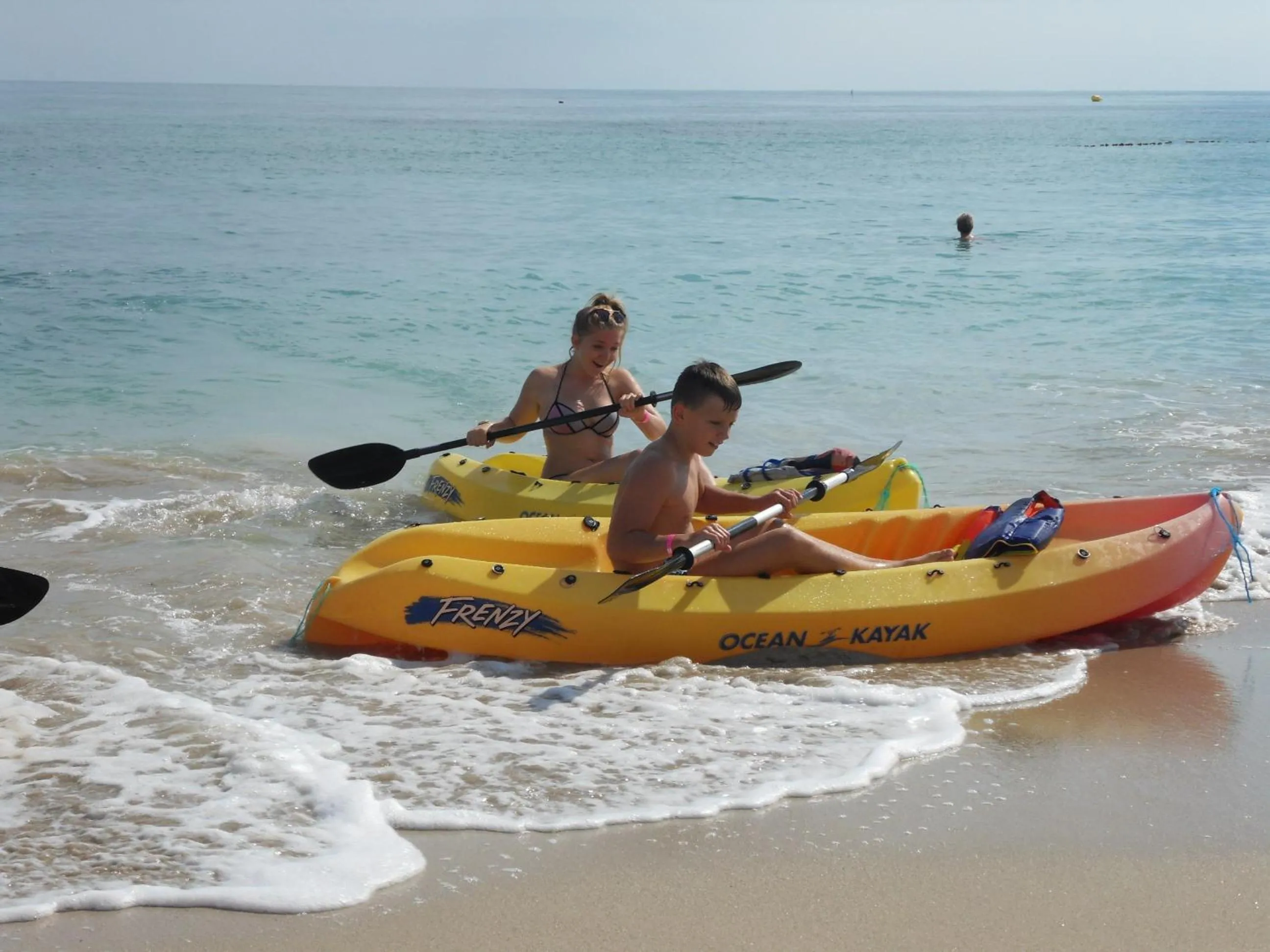 People in Zita Beach Resort