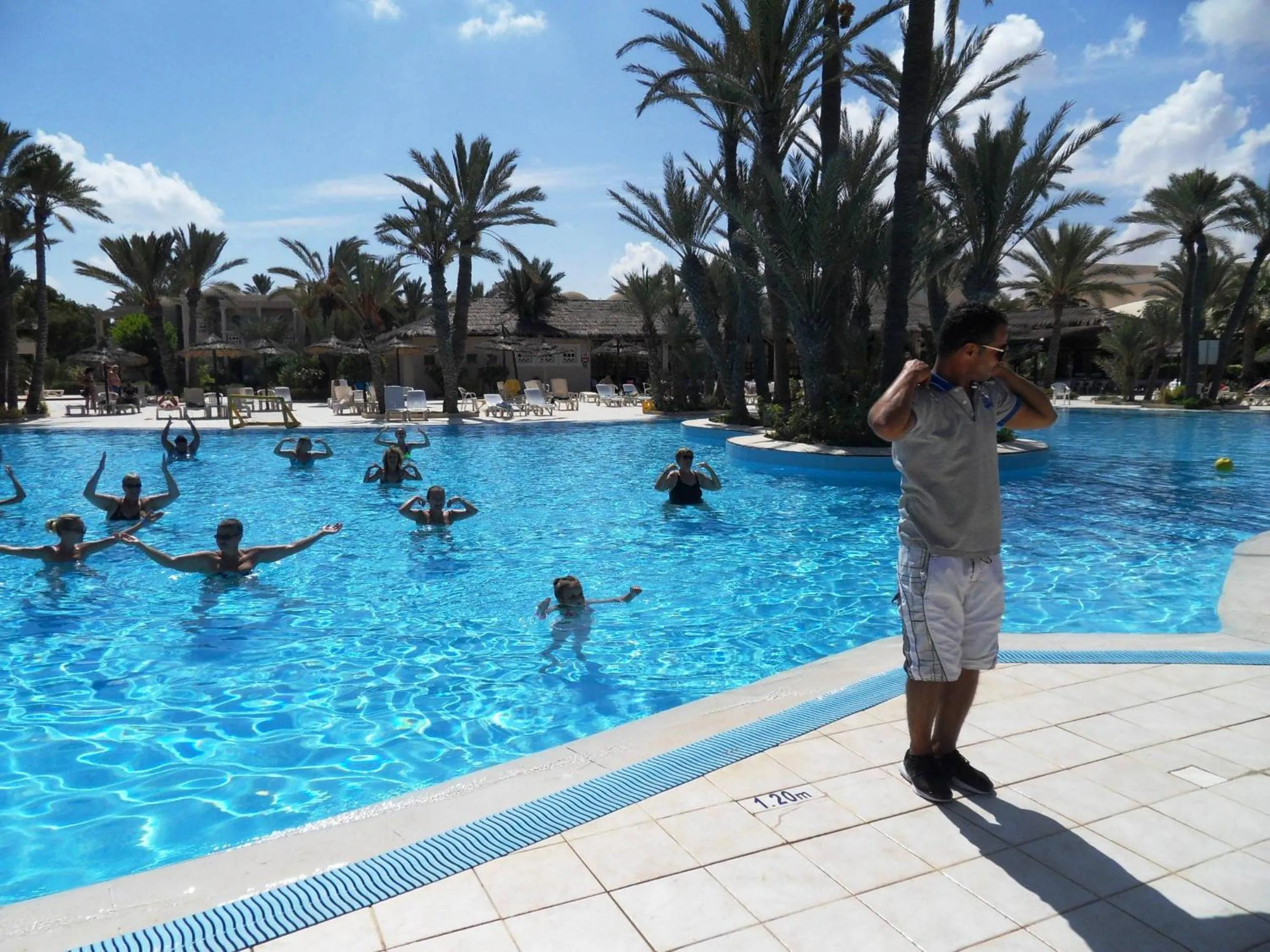 People in Zita Beach Resort