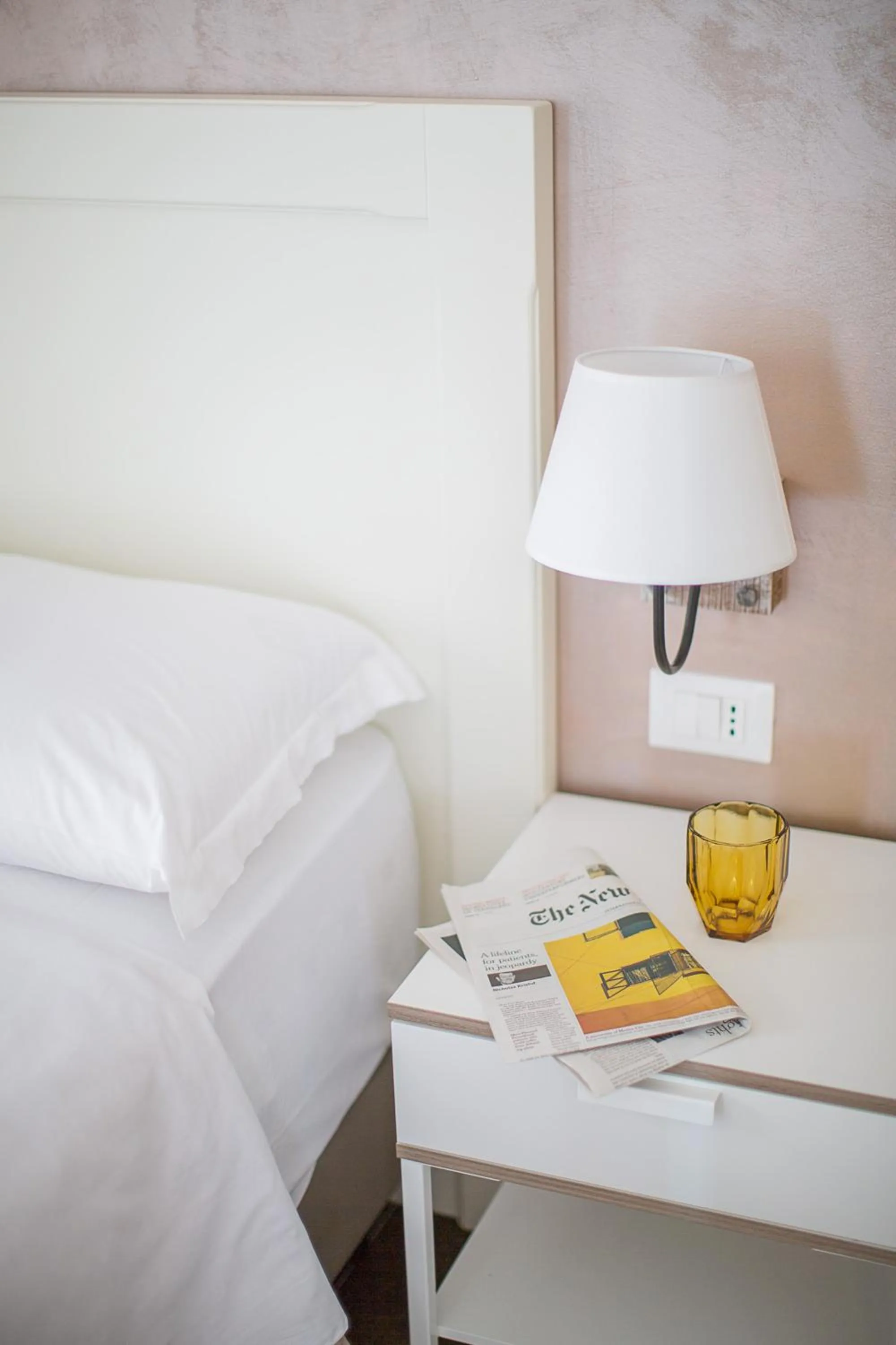 Decorative detail, Bed in Vela Rooms