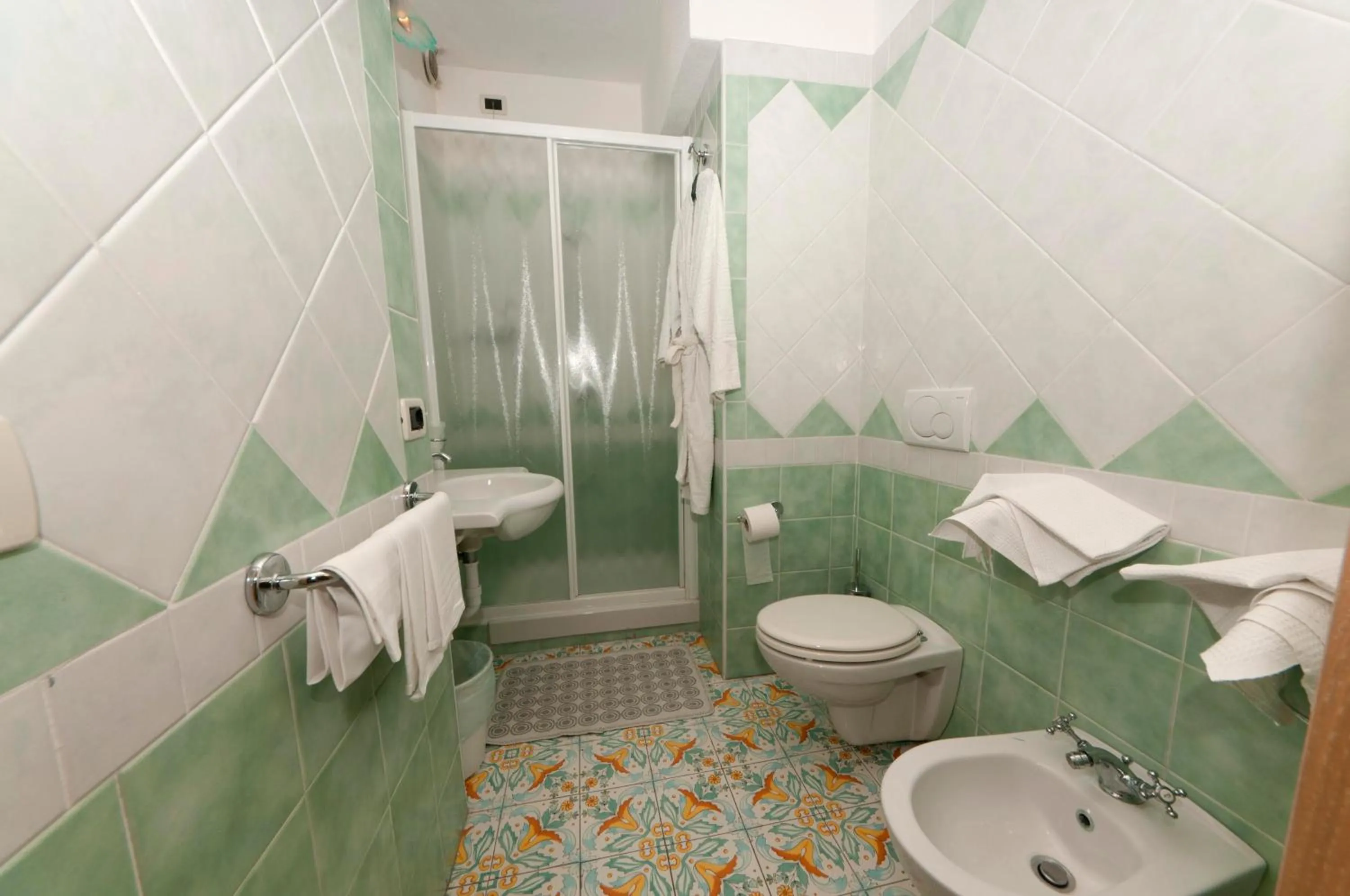 Bathroom in Hotel Villa Franca