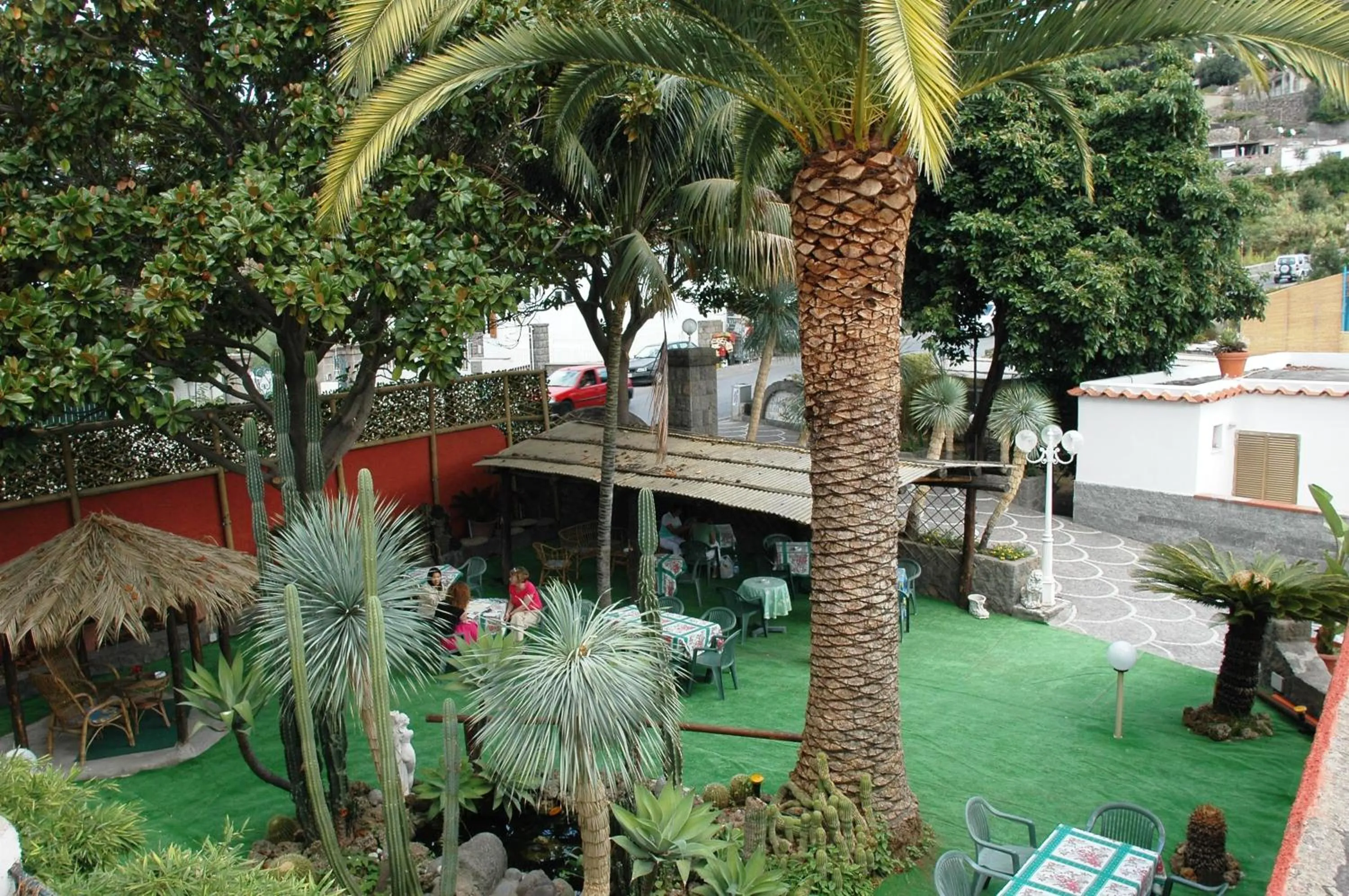 Decorative detail in Hotel Villa Franca