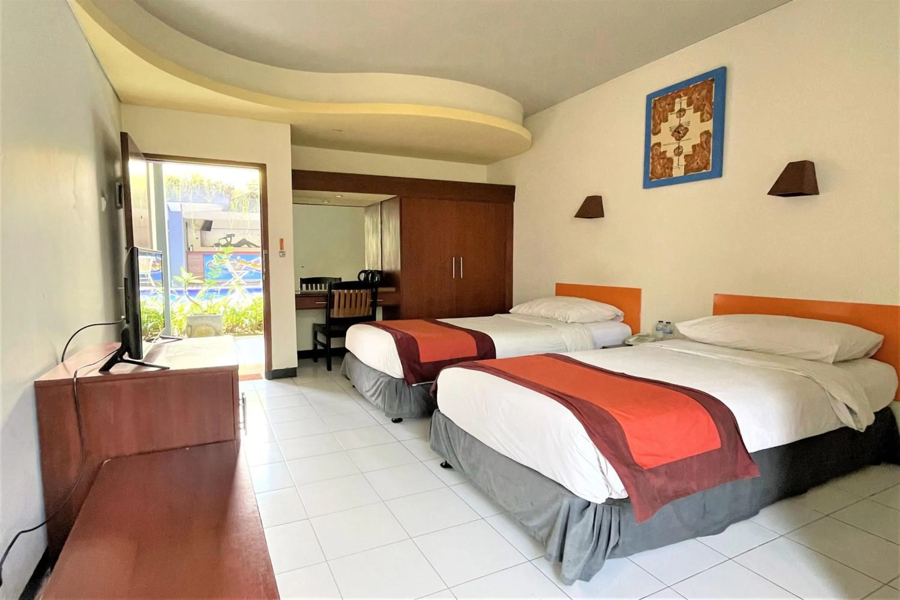 Photo of the whole room, Bed in The Yani Hotel Bali