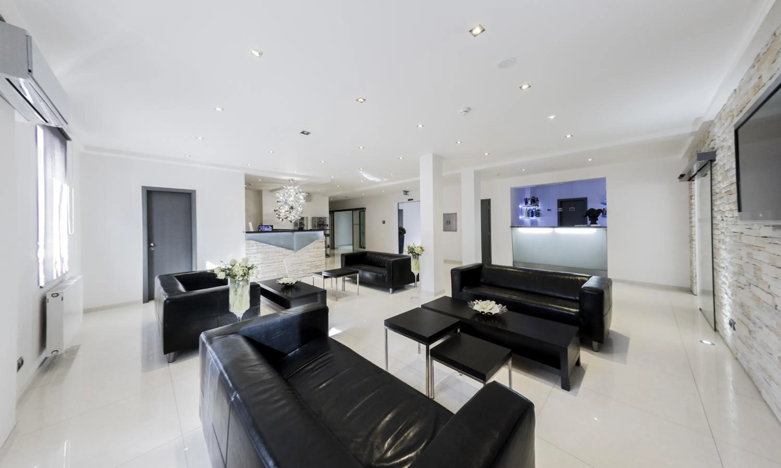 Lobby or reception in Hotel Herrmes