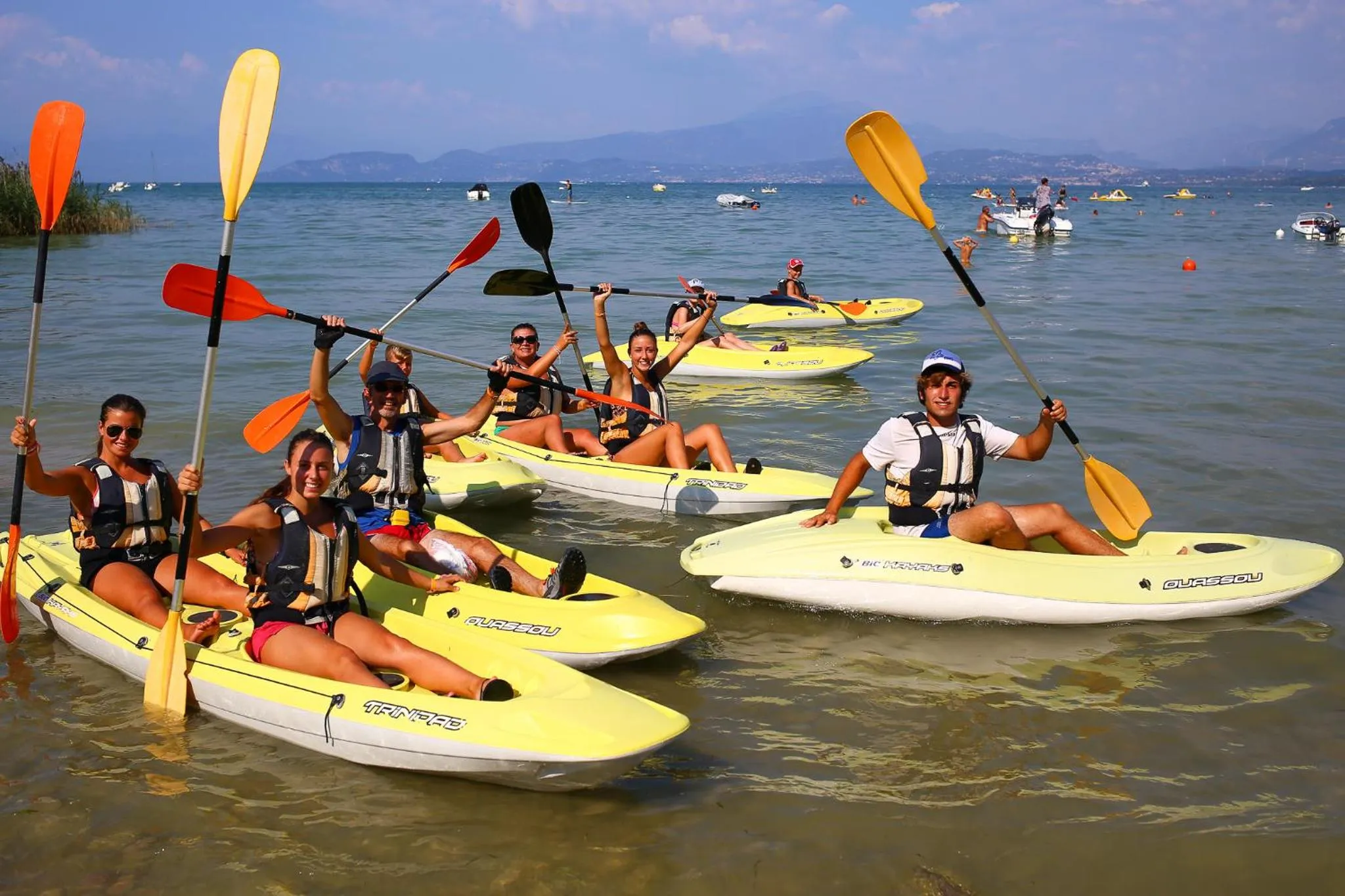 Canoeing in Camping Bella Italia