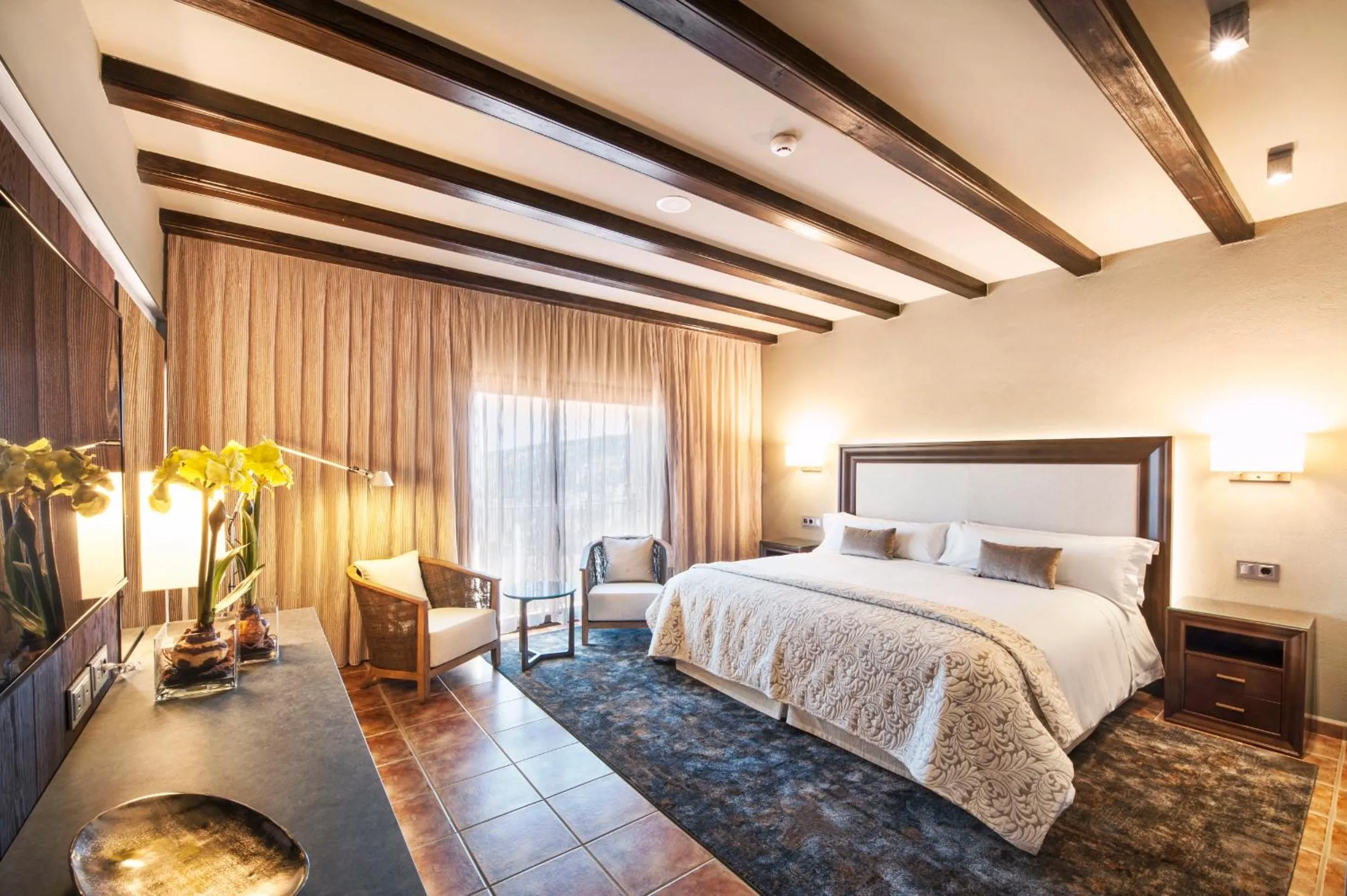 Bedroom, Bed in Hotel La Caminera Club de Campo