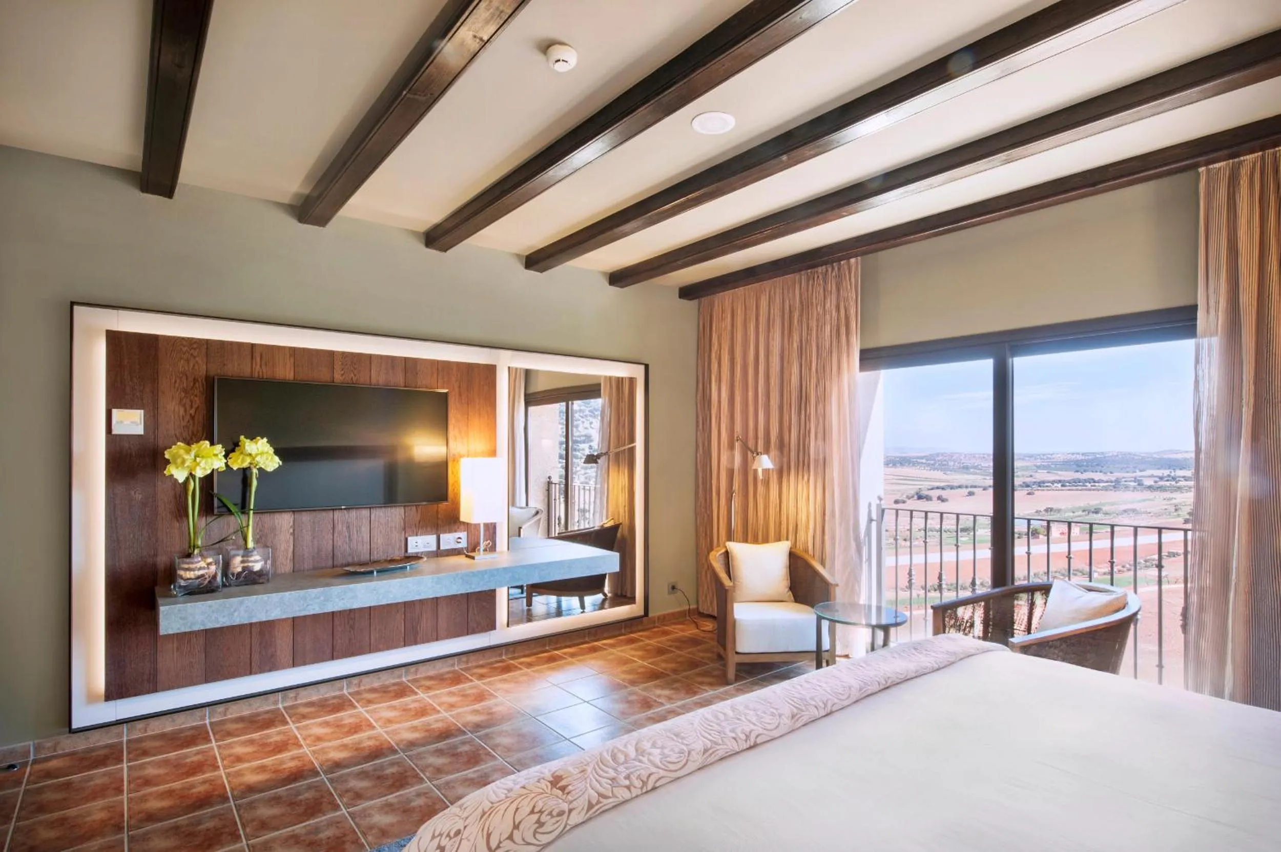 Bedroom, Bed in Hotel La Caminera Club de Campo