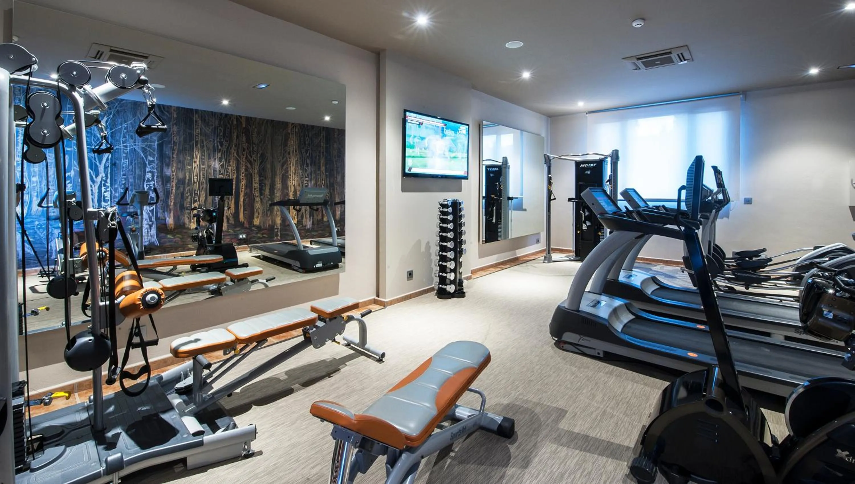 Fitness centre/facilities in Hotel La Caminera Club de Campo