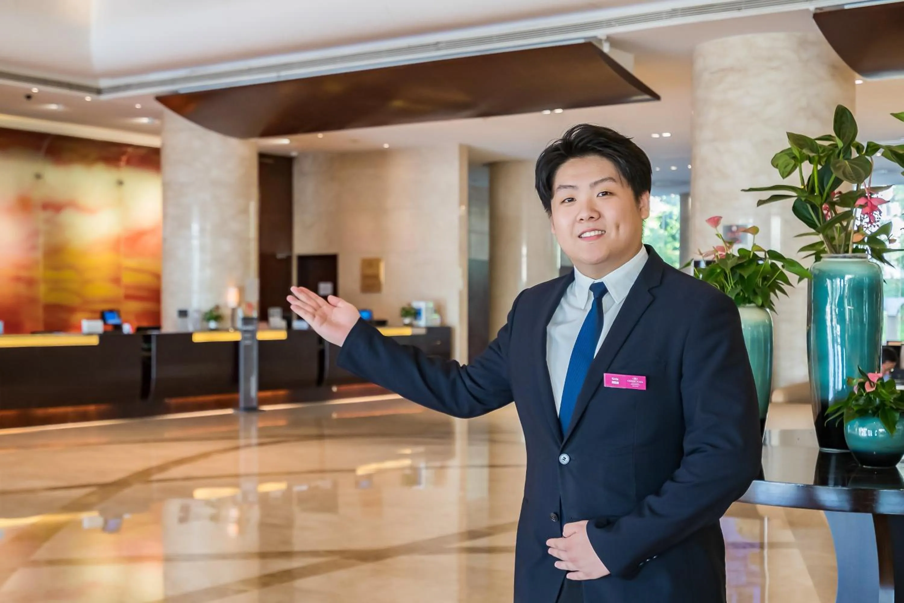 Property building in Crowne Plaza Tianjin Binhai by IHG