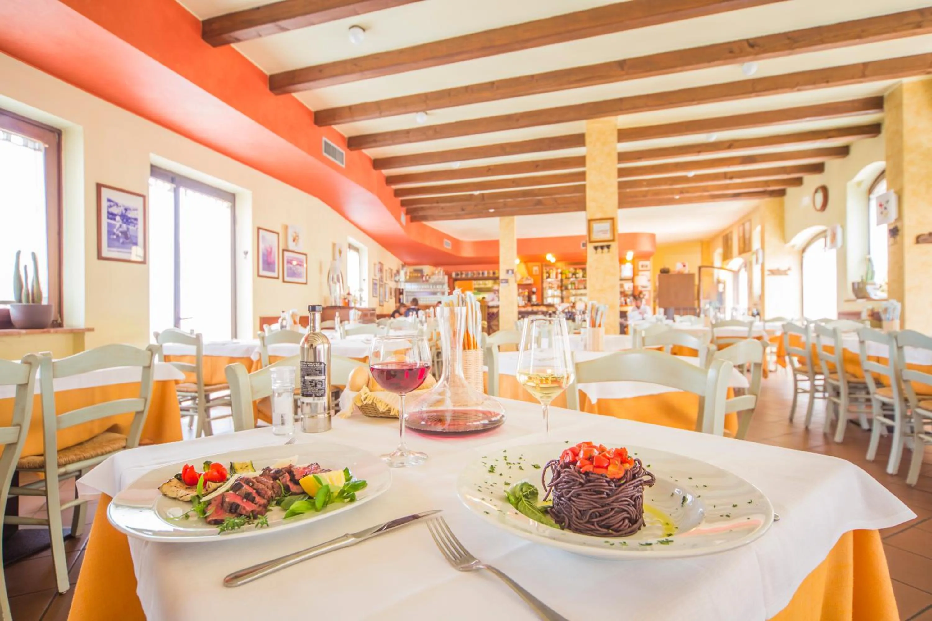 Restaurant/places to eat in Hotel Antichi Cortili