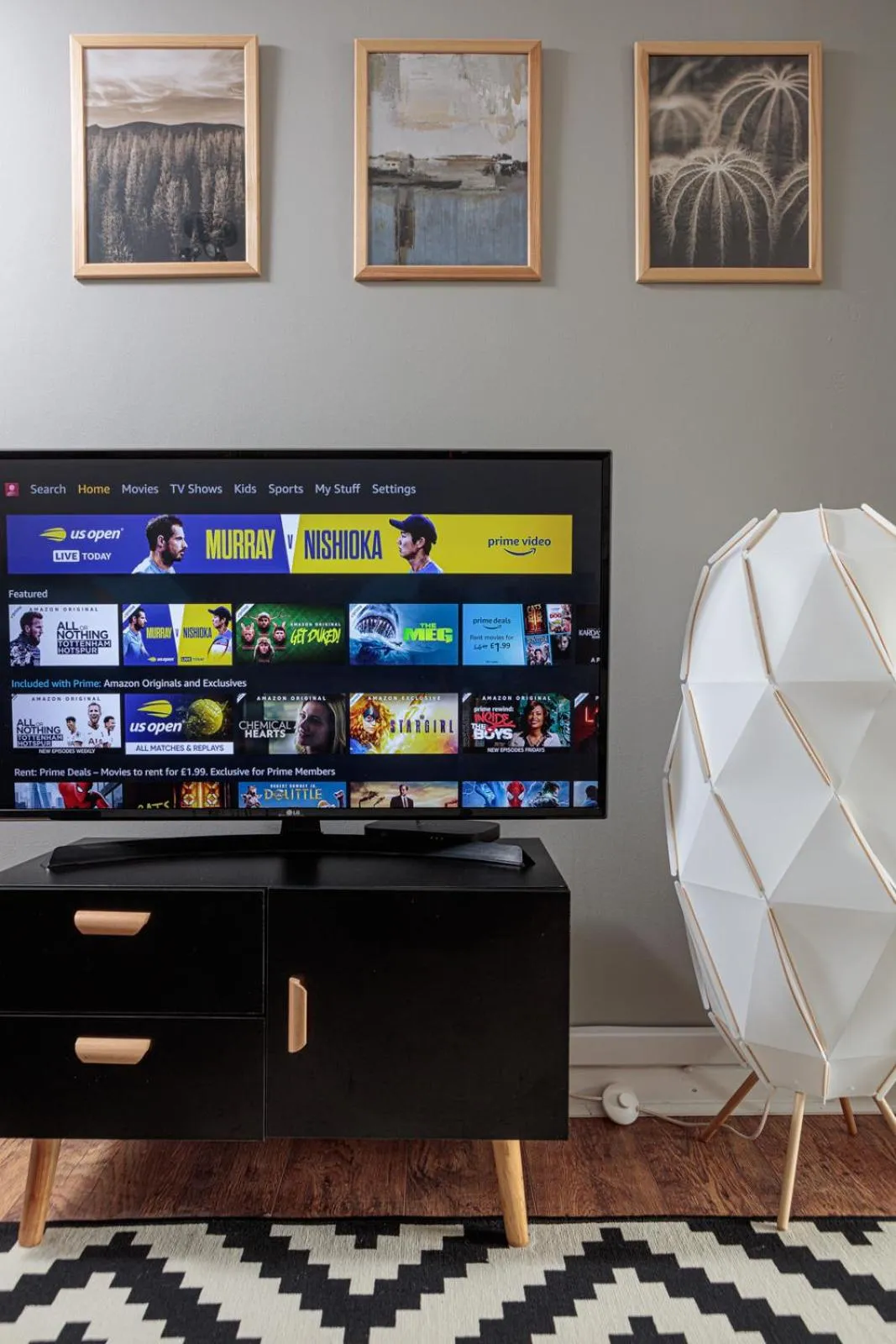 Living room in Laburnum By The Sea