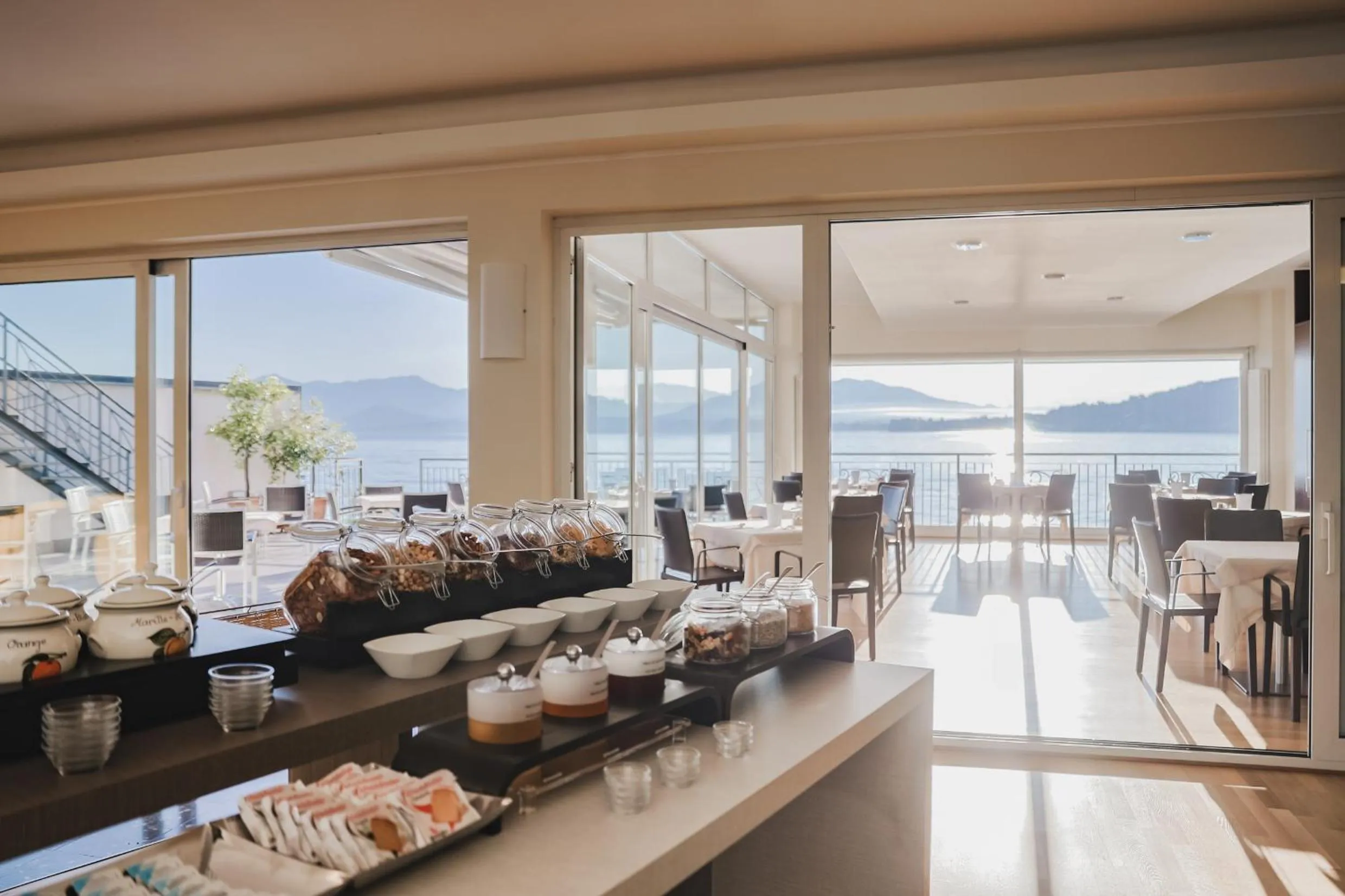 Buffet breakfast in Hotel Bel Sit