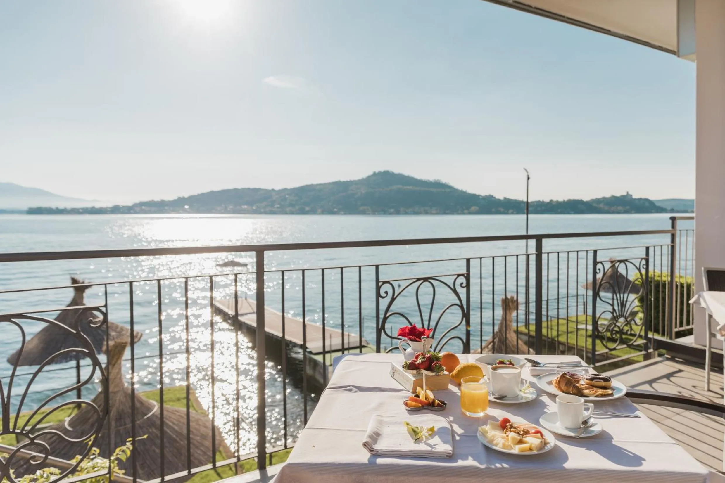 Lake view in Hotel Bel Sit