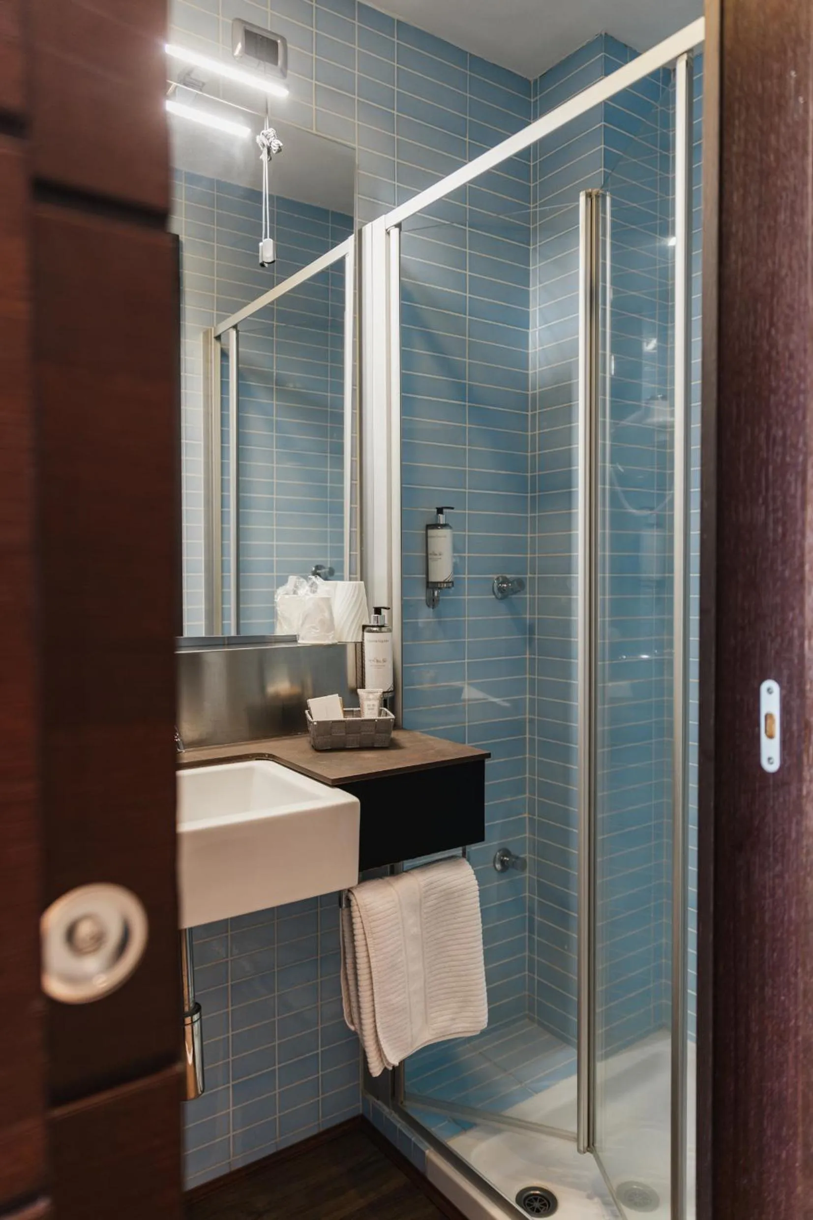 Shower in Hotel Bel Sit