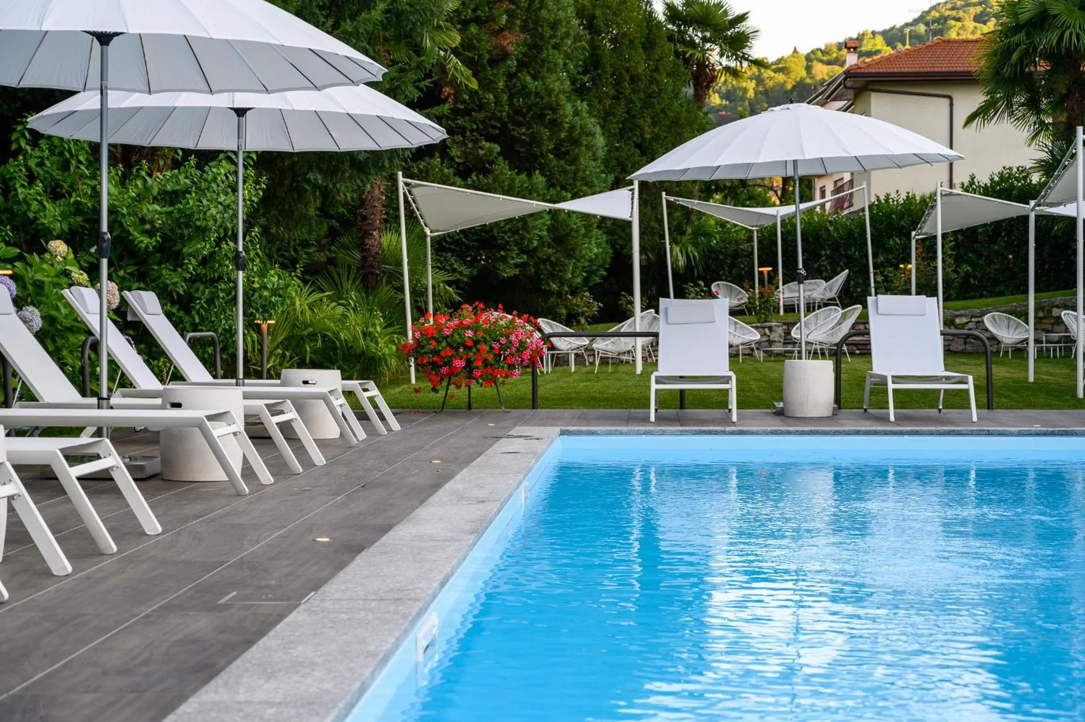 Swimming pool in Hotel Villa Paradiso